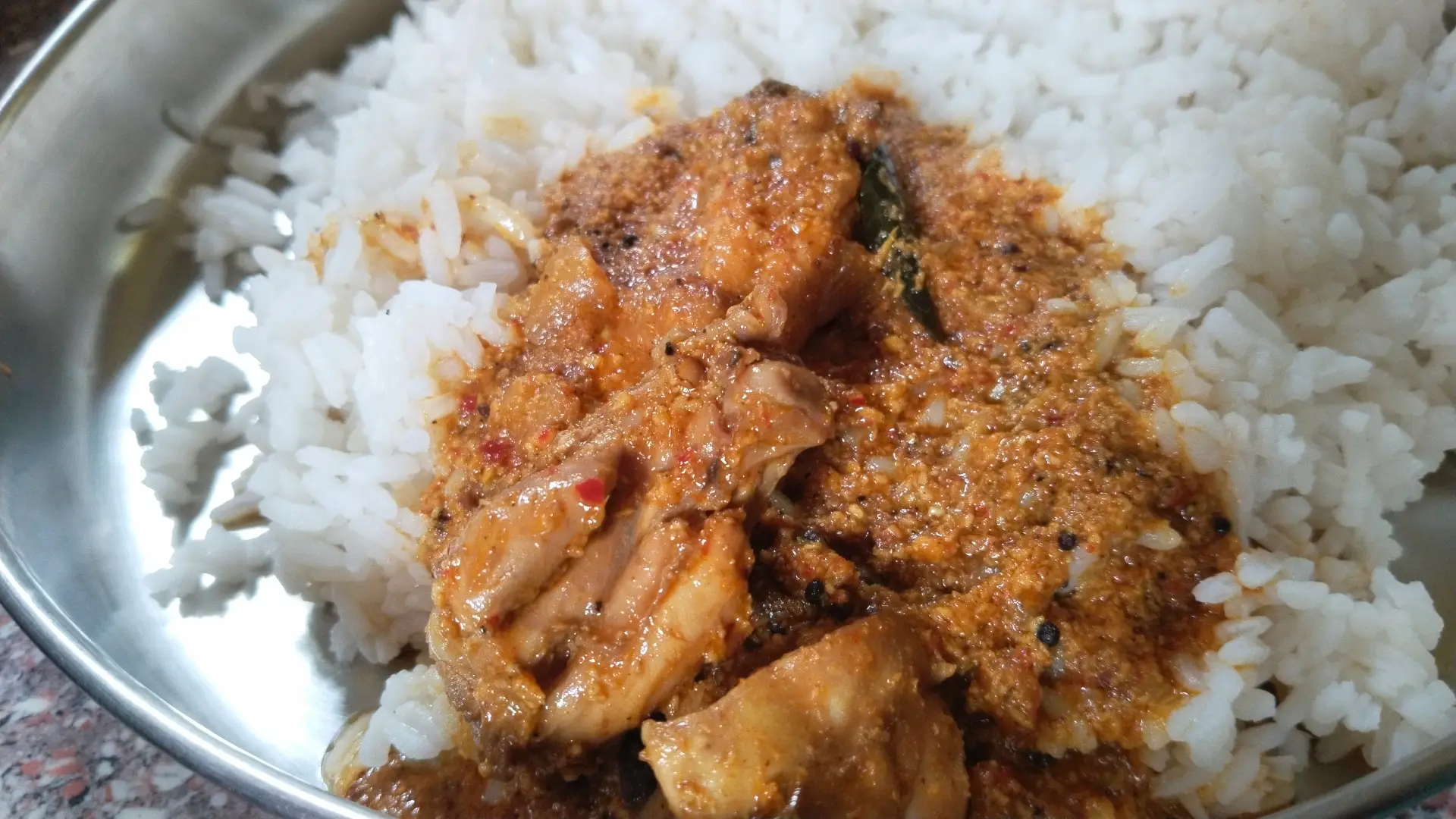 A cook's photo of Chicken Kulambu