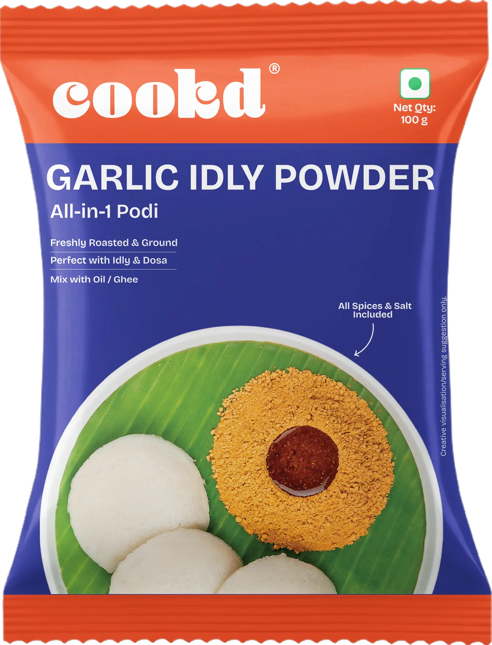 Cookd Garlic Idly Powder