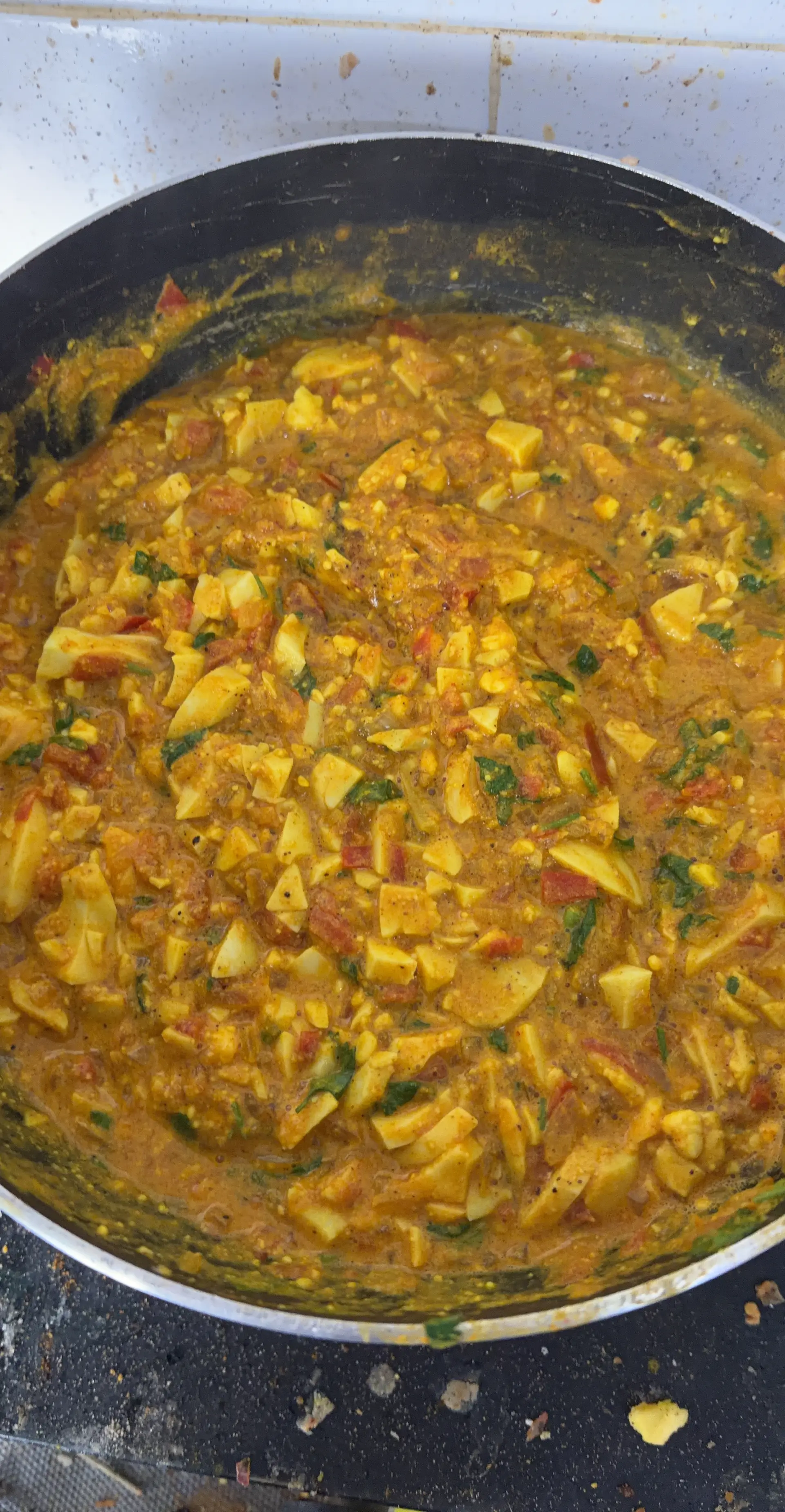 A cook's photo of Egg Kheema Masala