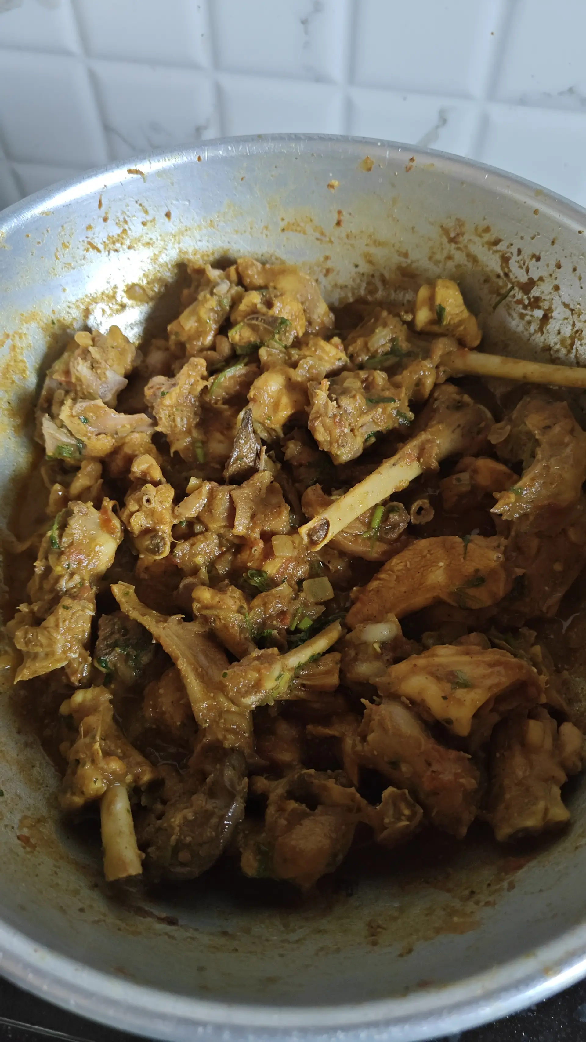 A cook's photo of Chicken Bhuna Masala