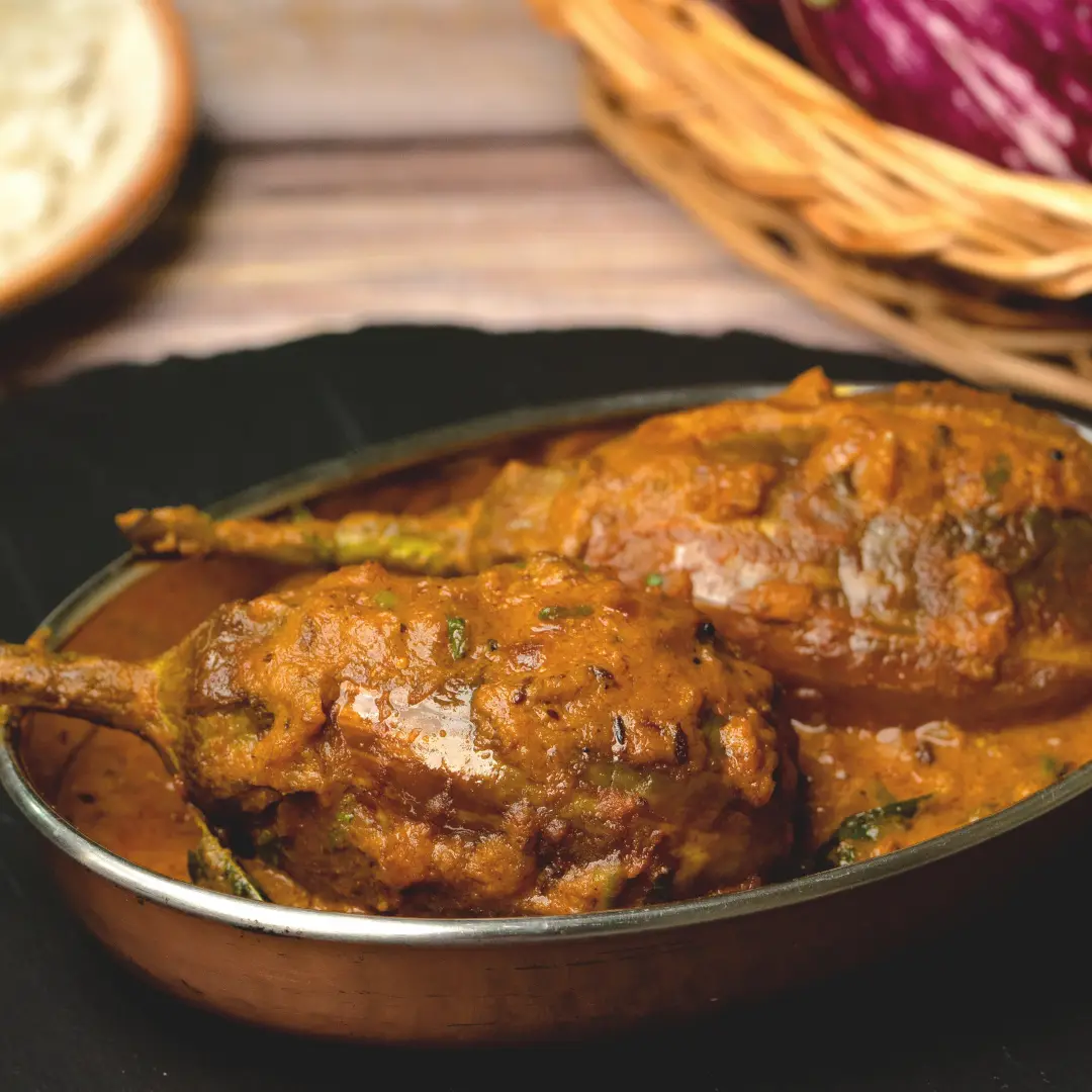 Andhra Stuffed Brinjal Curry