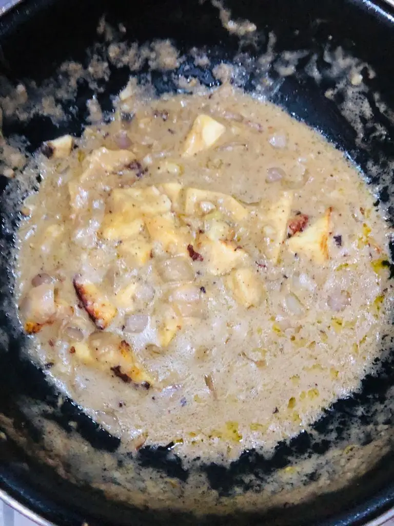A cook's photo of Creamy Paneer Rice Bowl