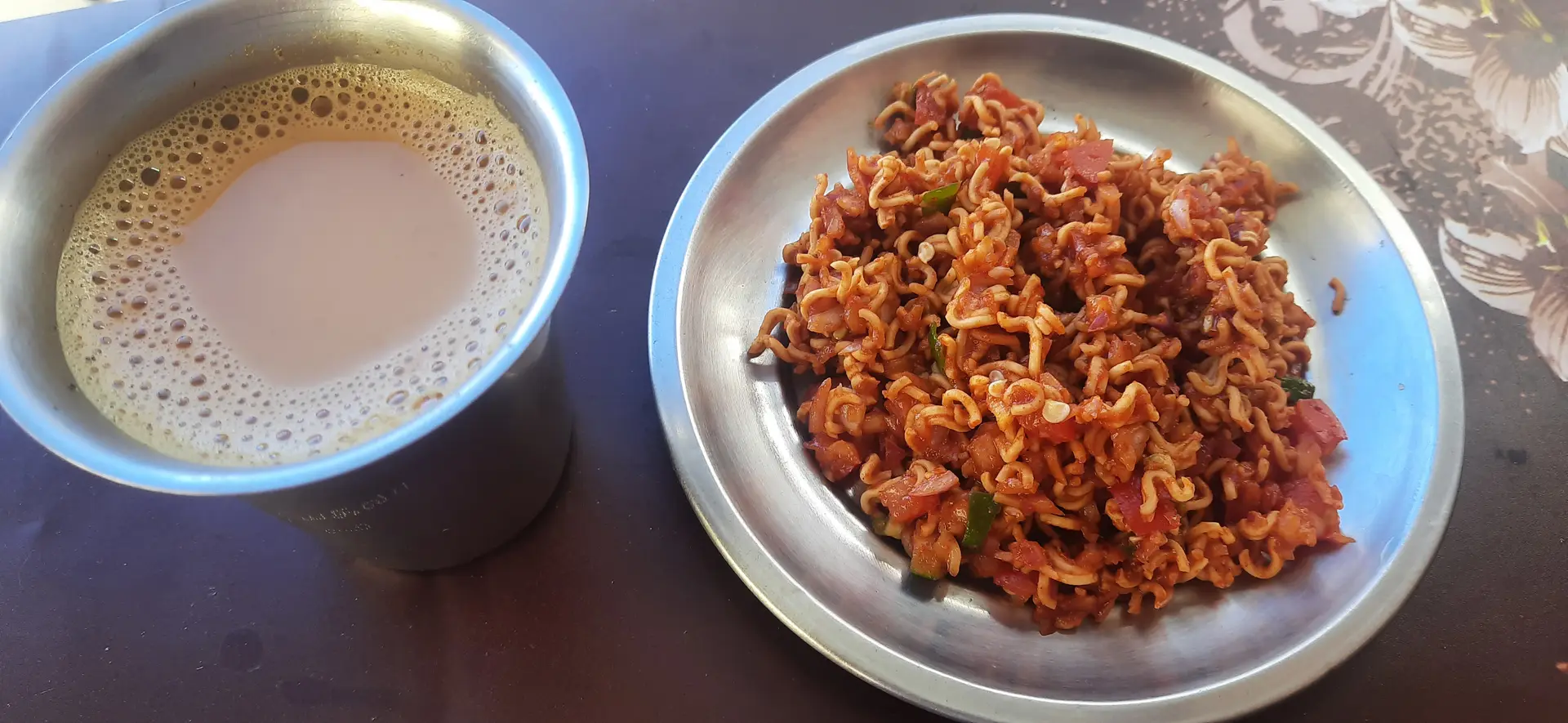 A cook's photo of Maggi Bhel