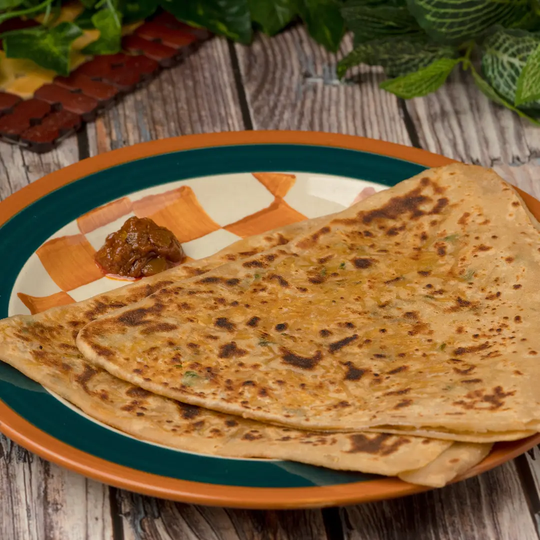 Spicy Bhujia Paratha