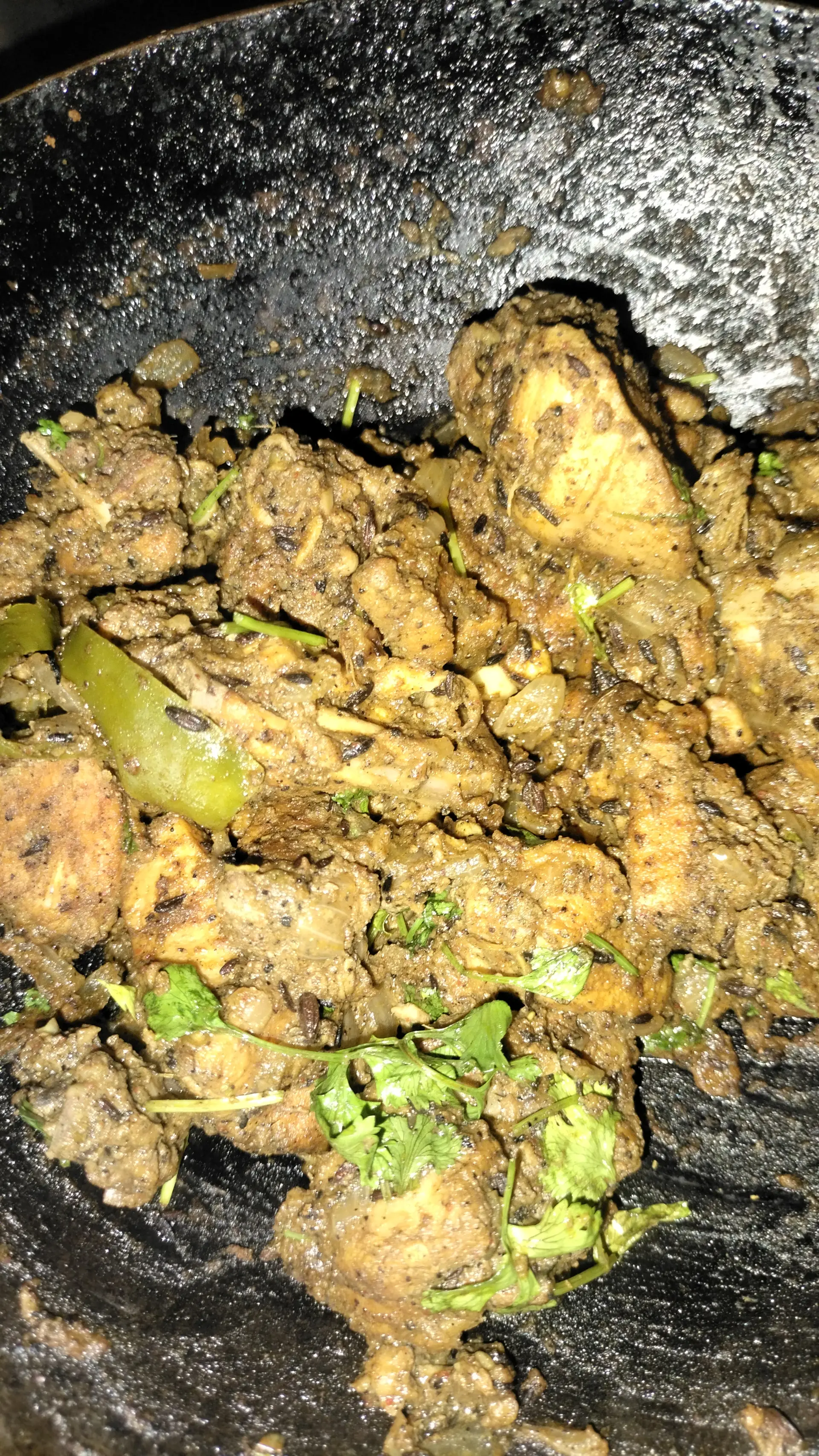 A cook's photo of Andhra Pepper Chicken