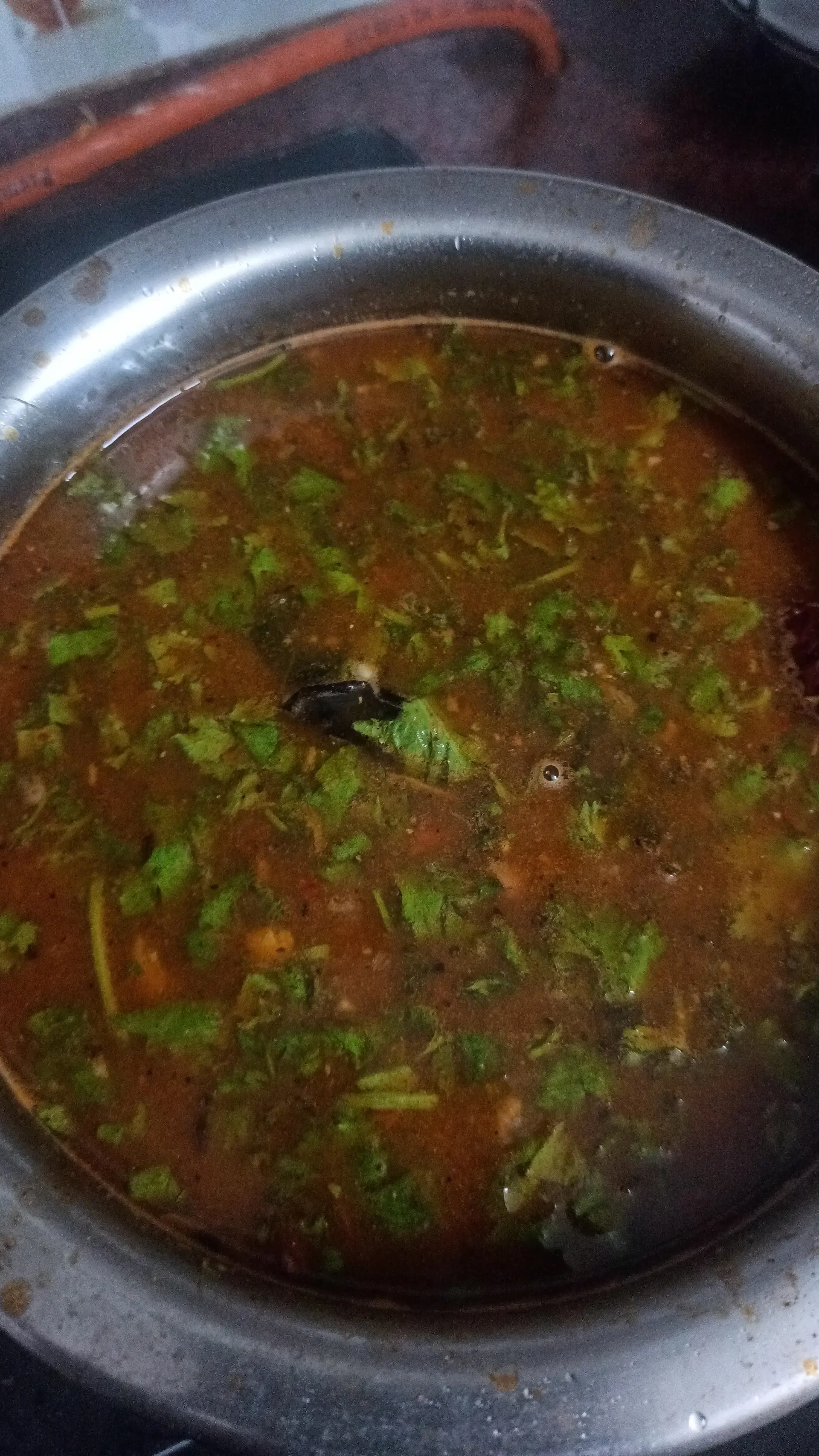A cook's photo of Tomato Rasam