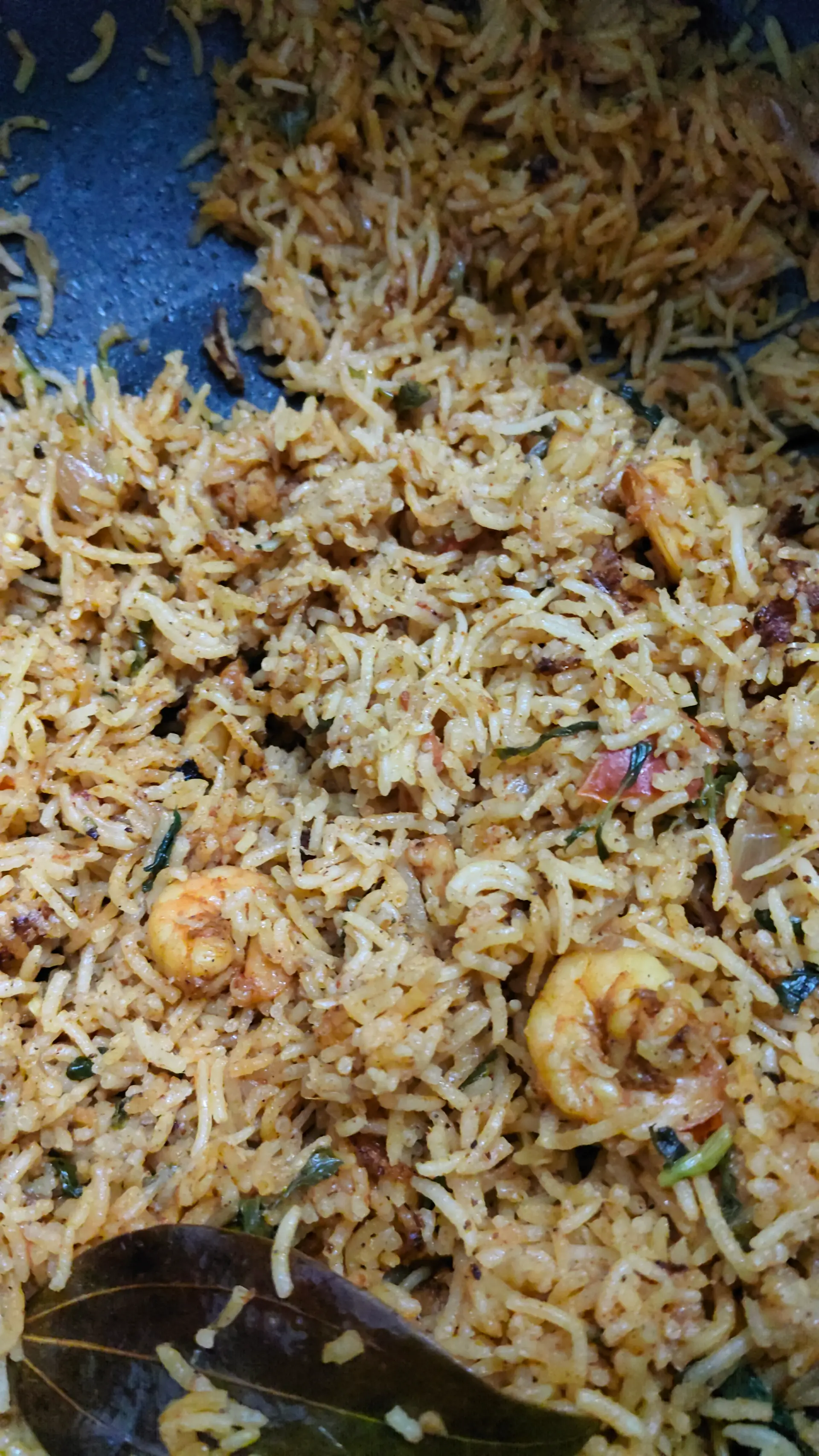 A cook's photo of Prawn Biryani