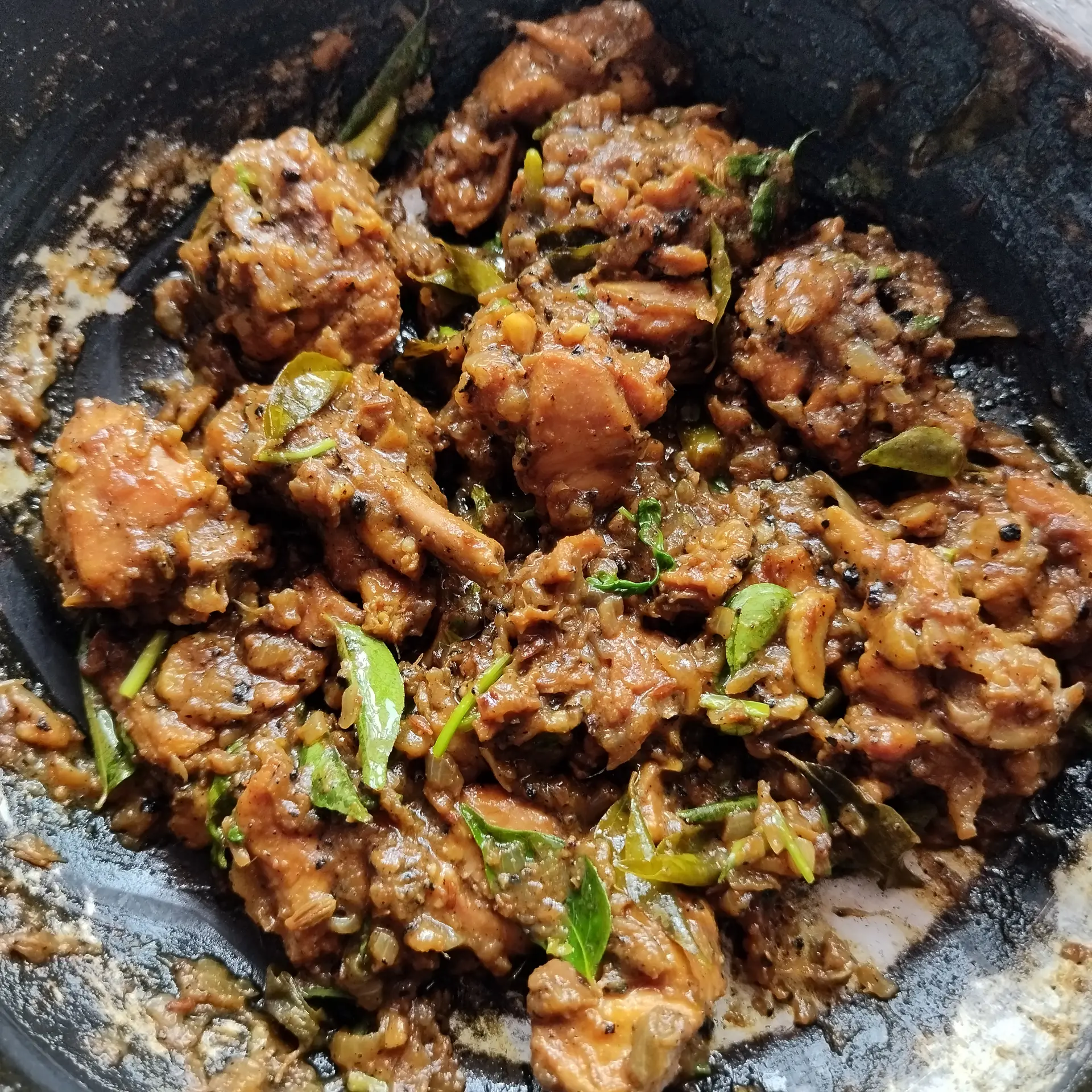 A cook's photo of Andhra Pepper Chicken