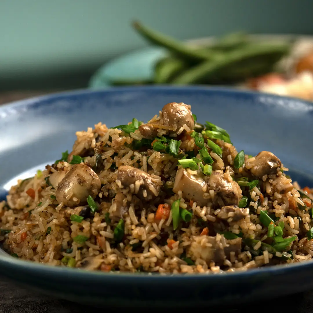 Mushroom Fried Rice