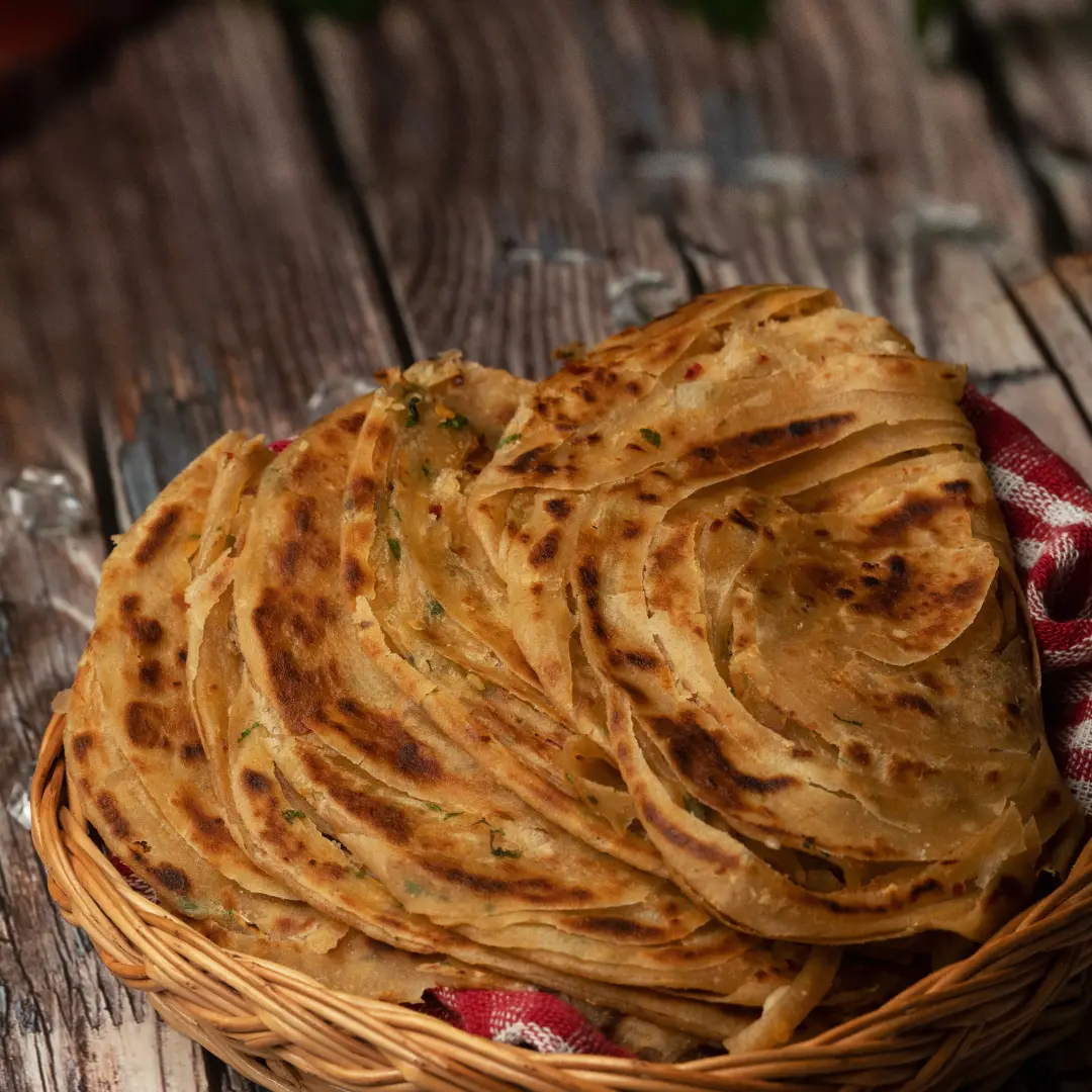 Easy Garlic Laccha Paratha