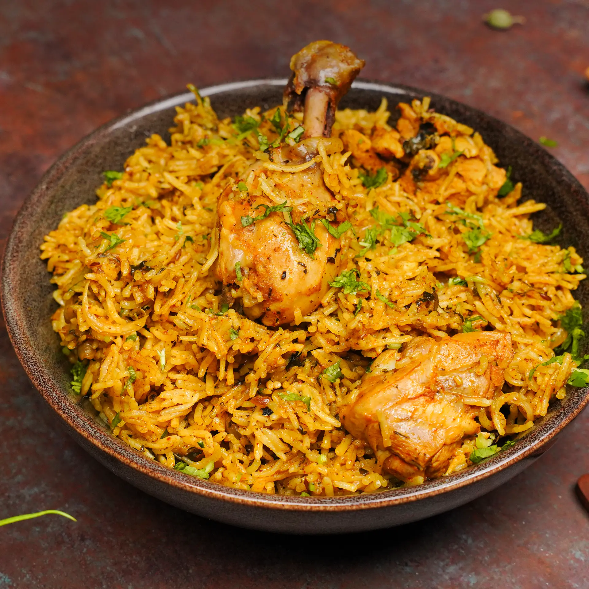 Gongura Chicken Pulao