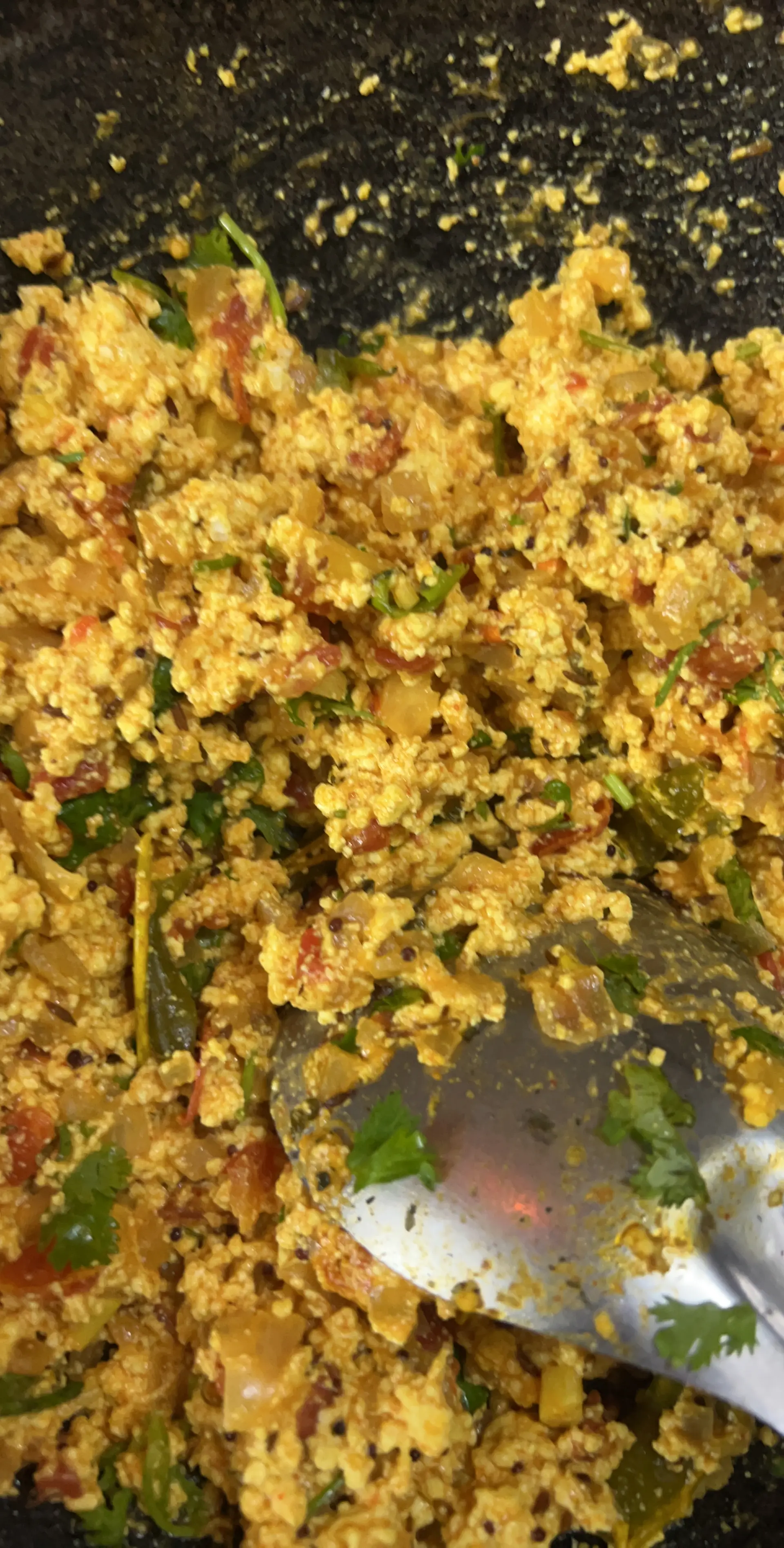 A cook's photo of Restaurant Style Paneer Bhurji