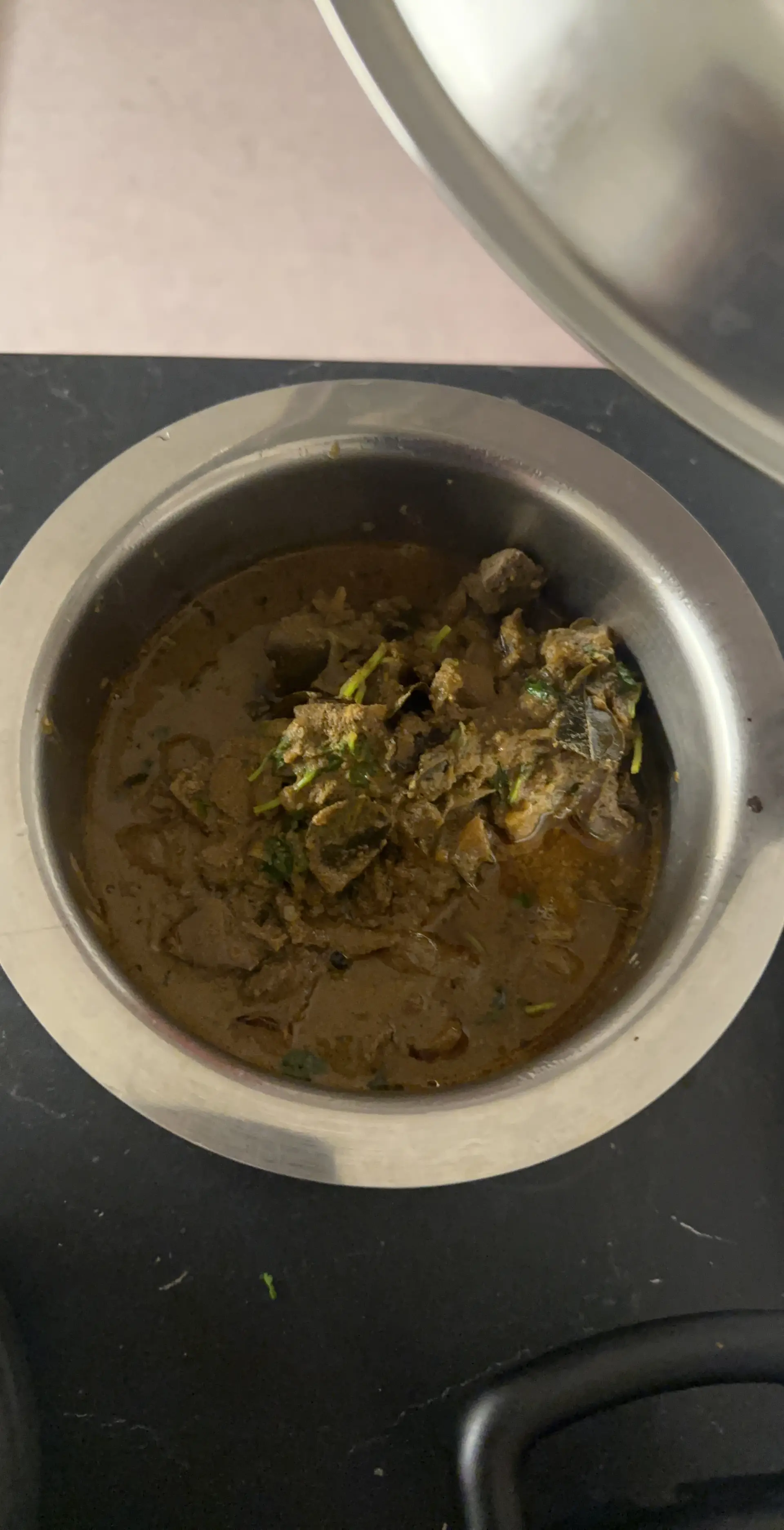 A cook's photo of Chicken Liver Pepper Fry