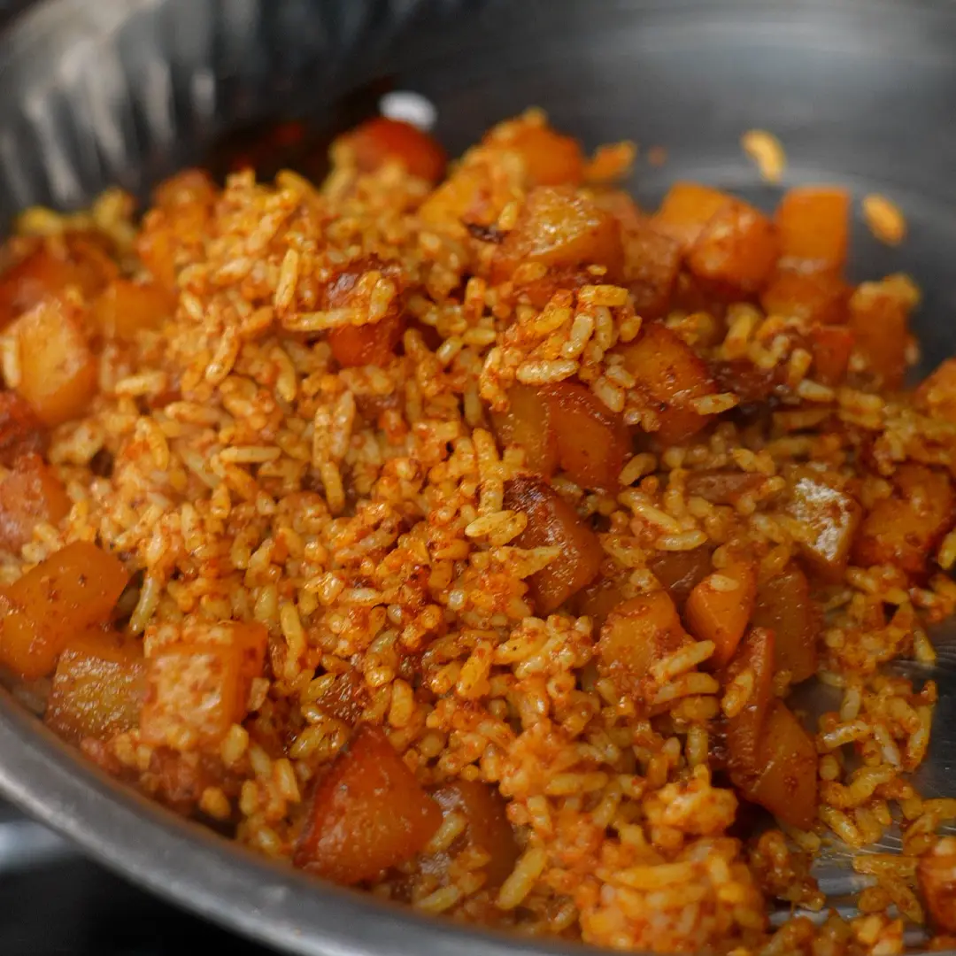 Potato Fried Rice