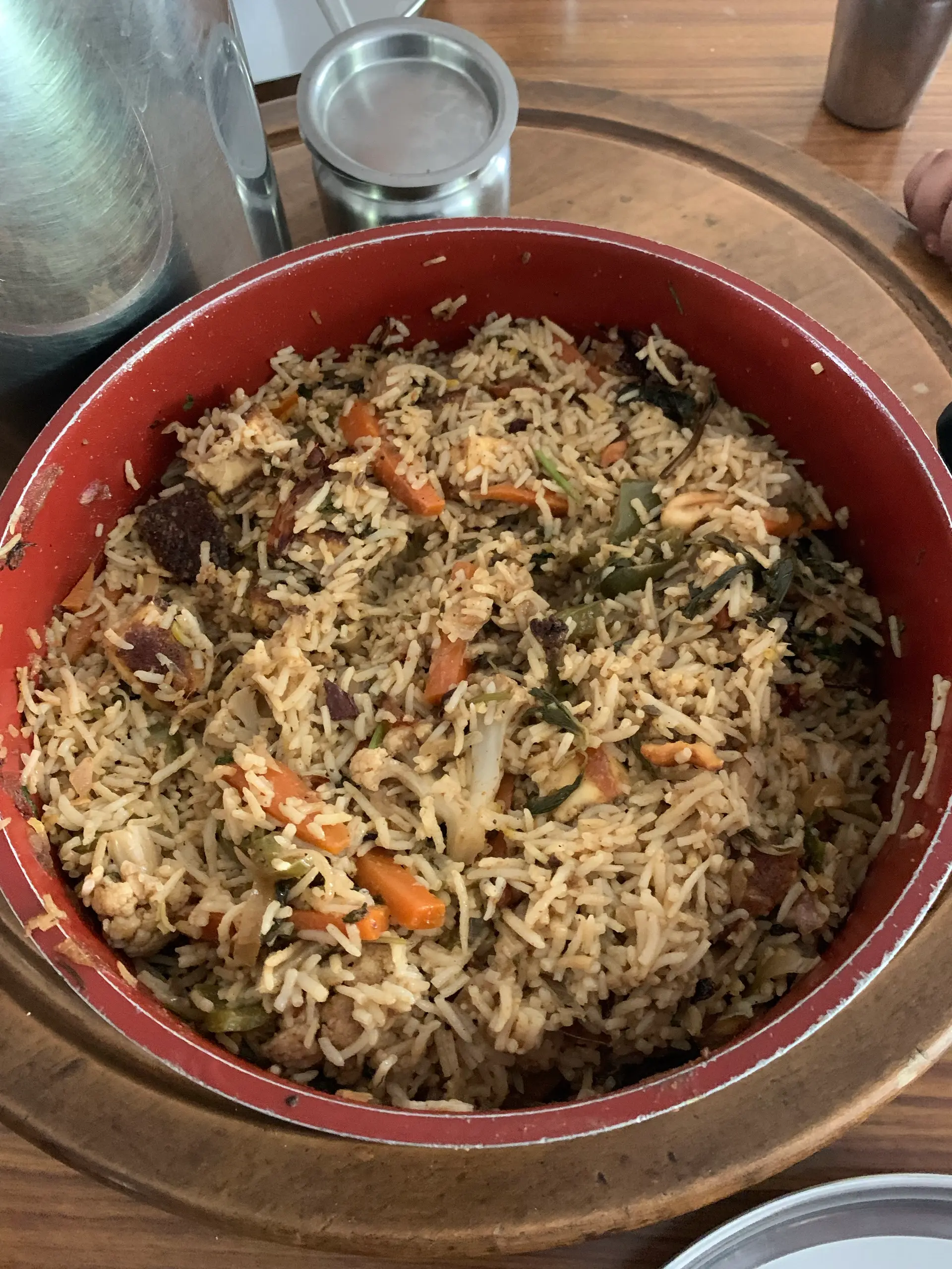 A cook's photo of Paneer Tikka Biryani