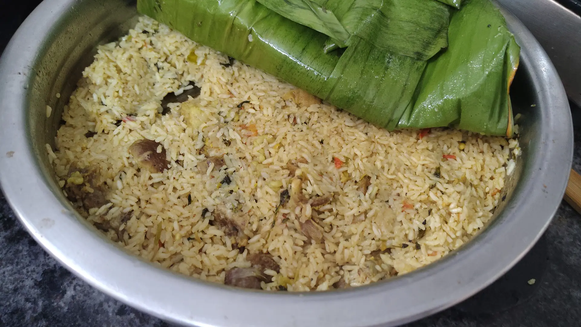A cook's photo of Kongunadu Vellai Mutton Biryani