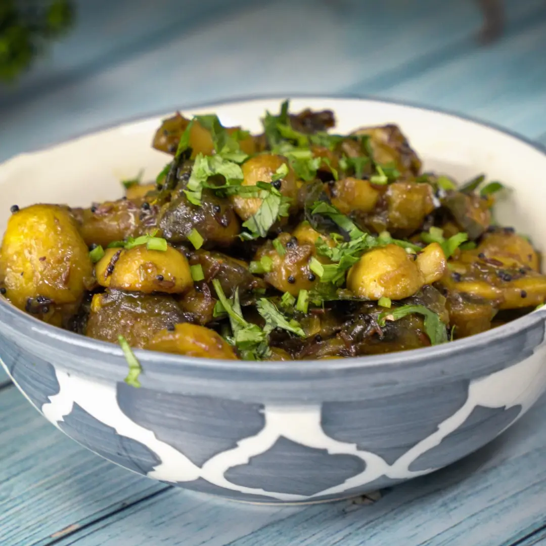 Mushroom Poriyal