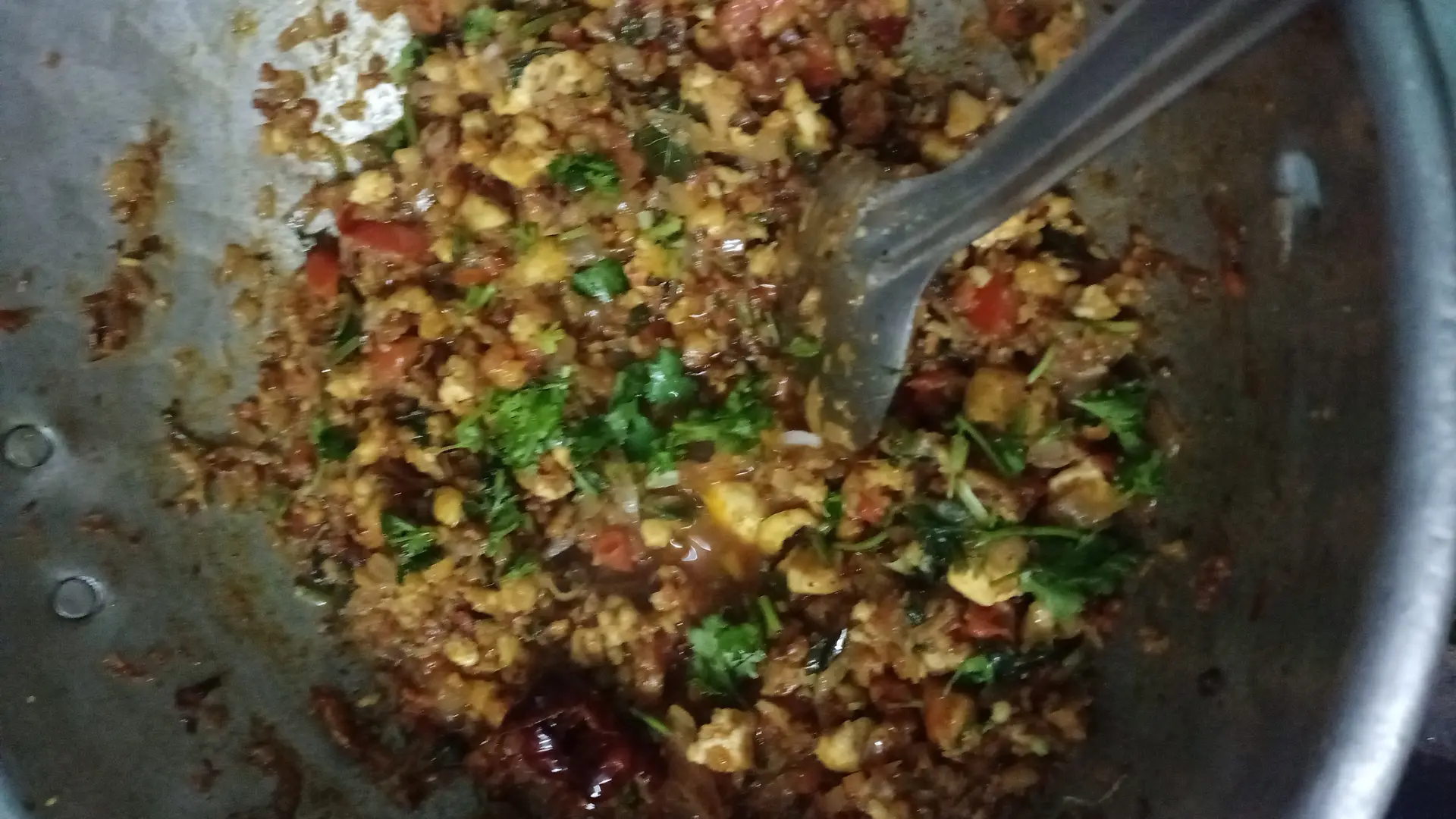 A cook's photo of Paneer Thokku