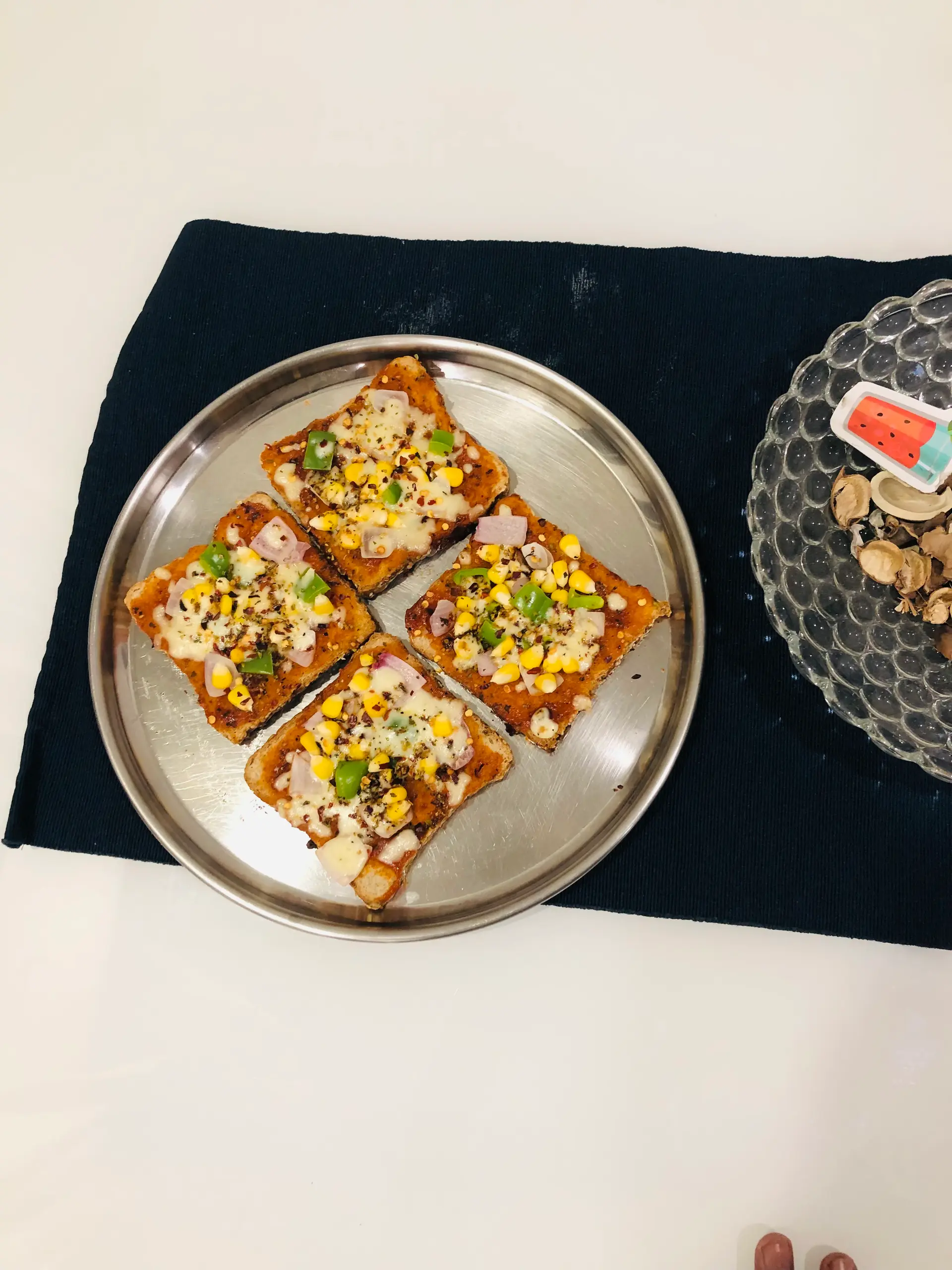 A cook's photo of Mini Pizza Sandwich
