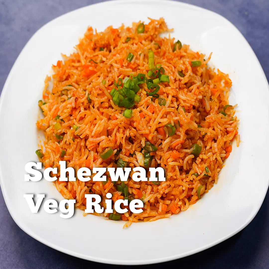 Cookd Schezwan Veg Fried Rice