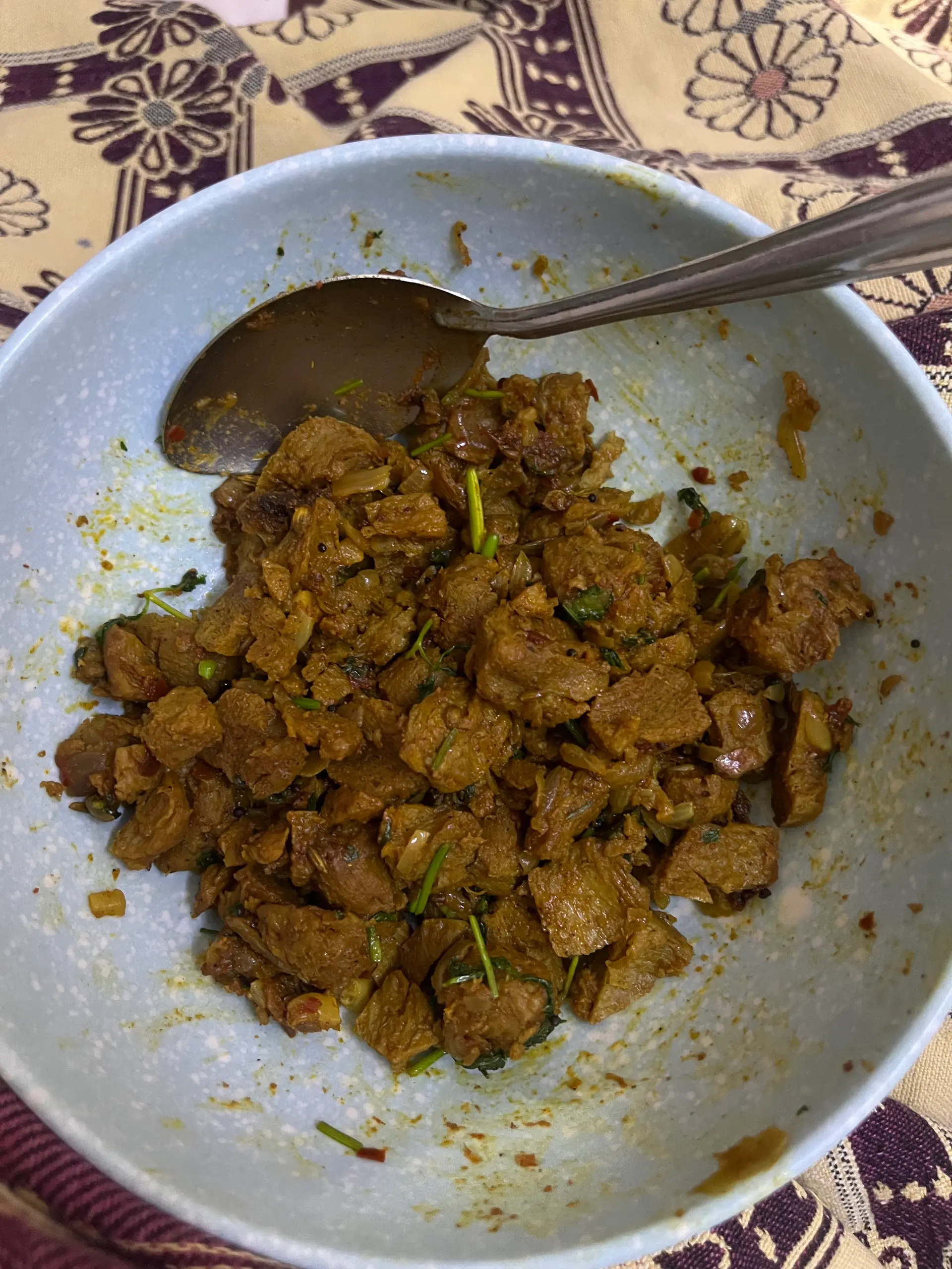 A cook's photo of Cookd Madurai Soya Chukka