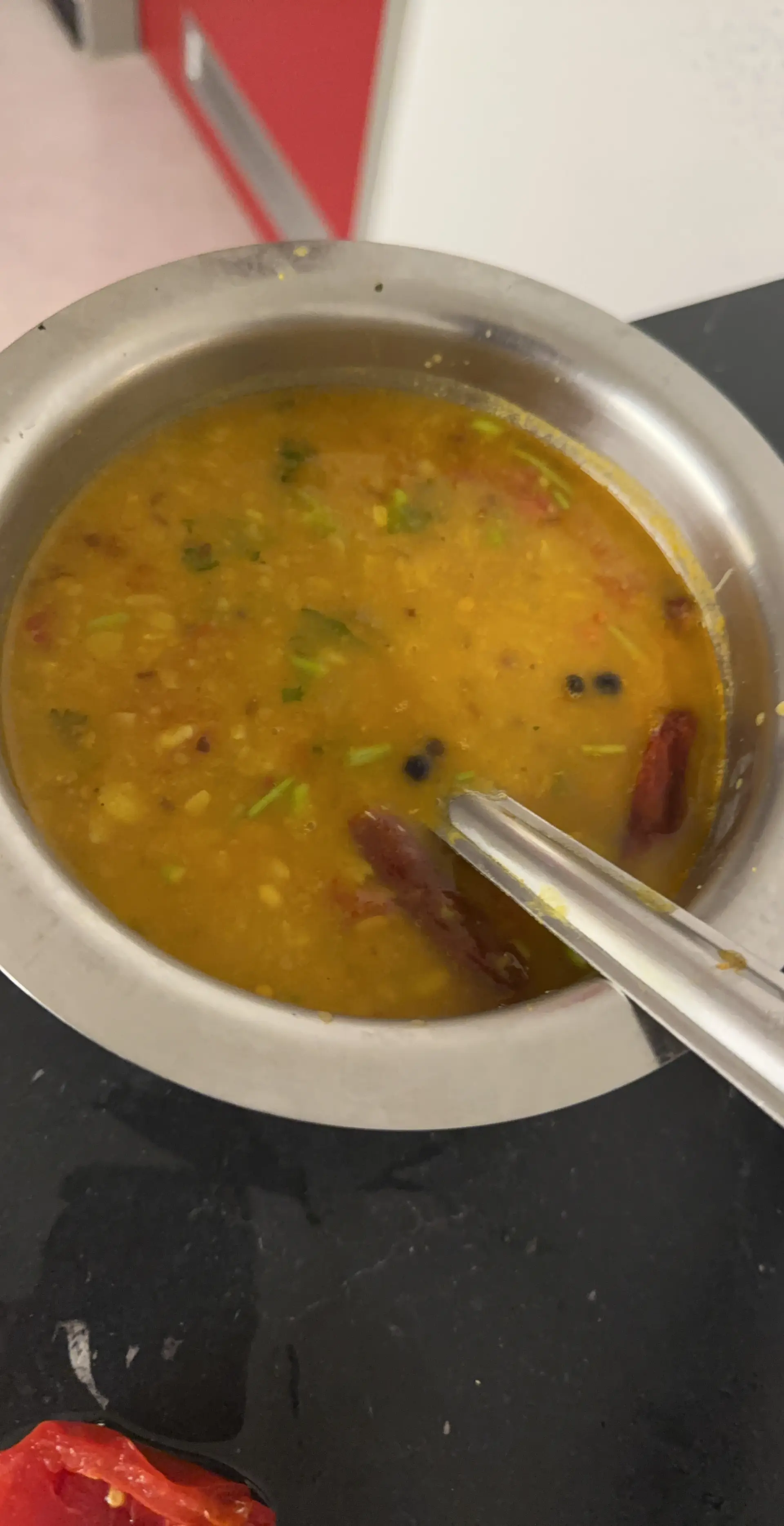 A cook's photo of Dal Tadka