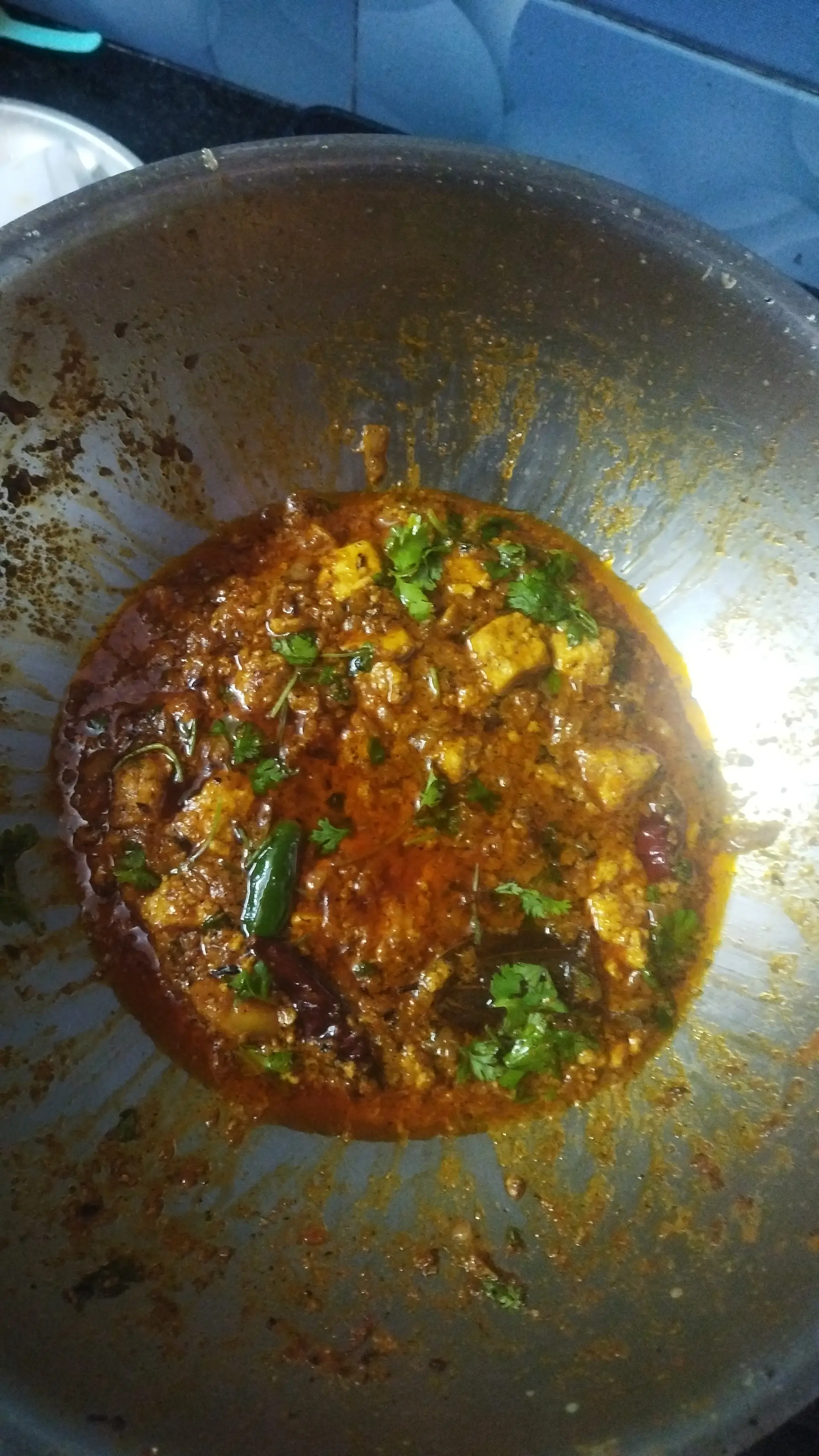 A cook's photo of Handi Paneer