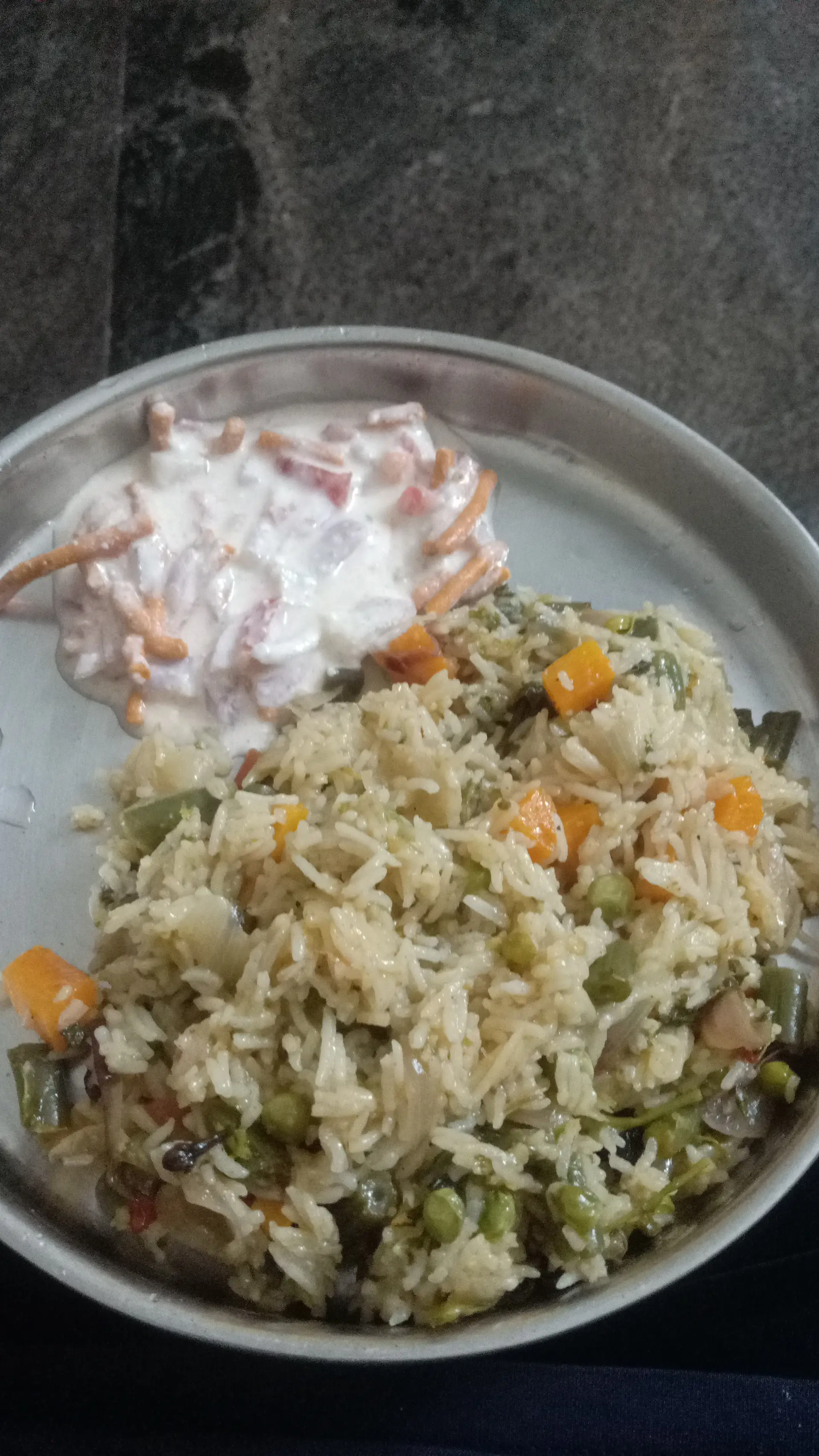 A cook's photo of Cooker Vegetable Pulao