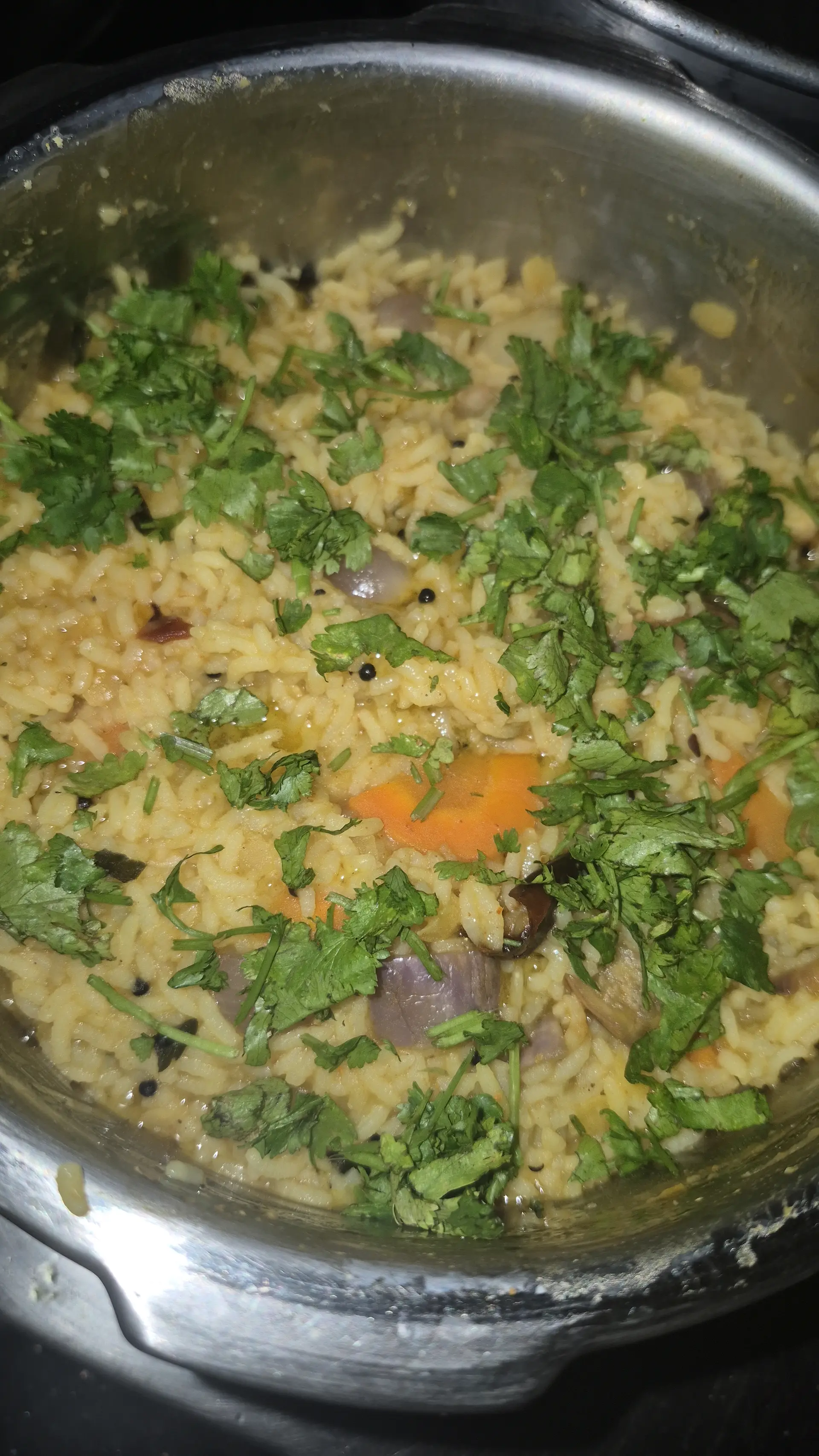 A cook's photo of Sambar Rice