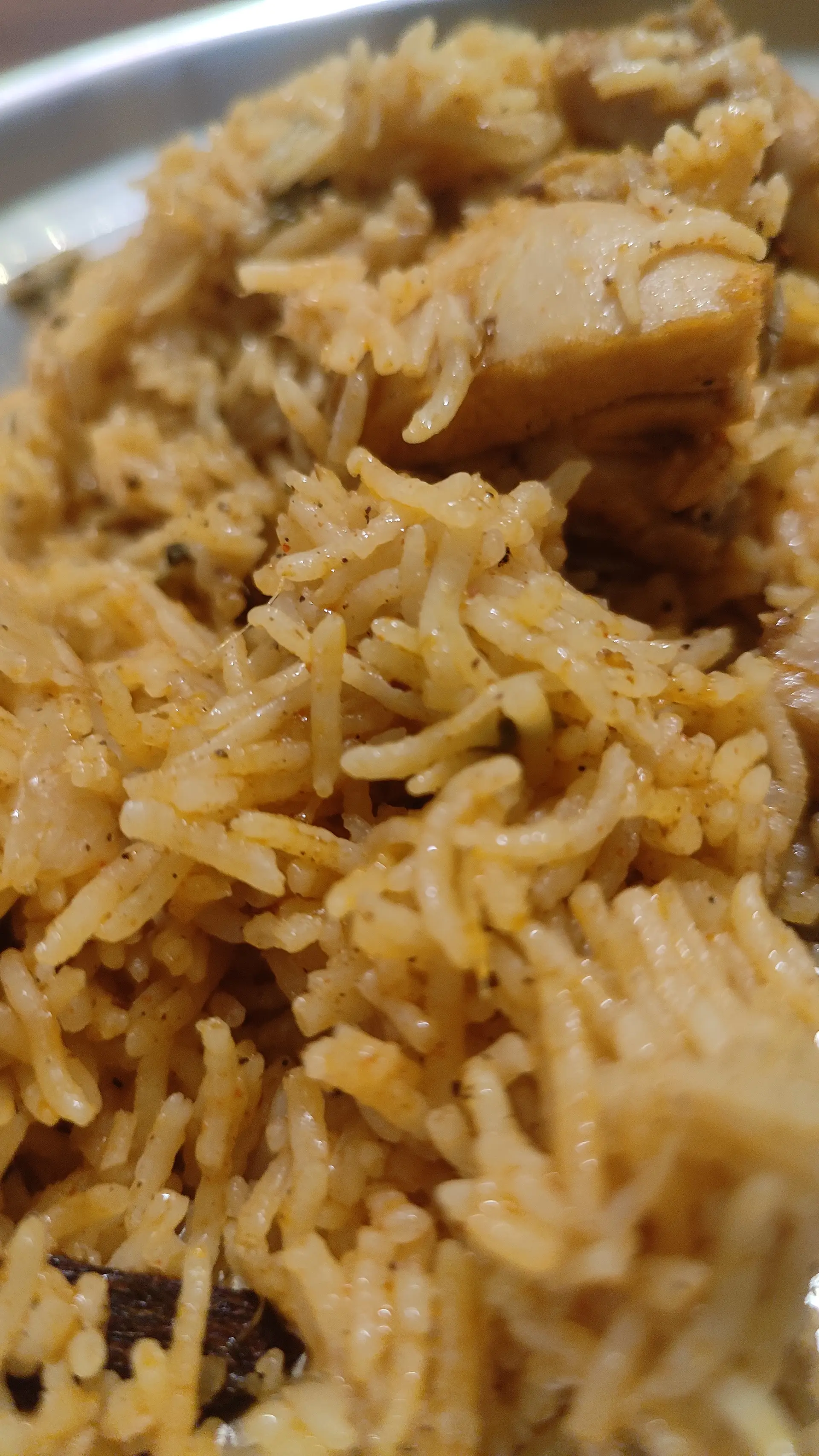 A cook's photo of Chicken Biryani