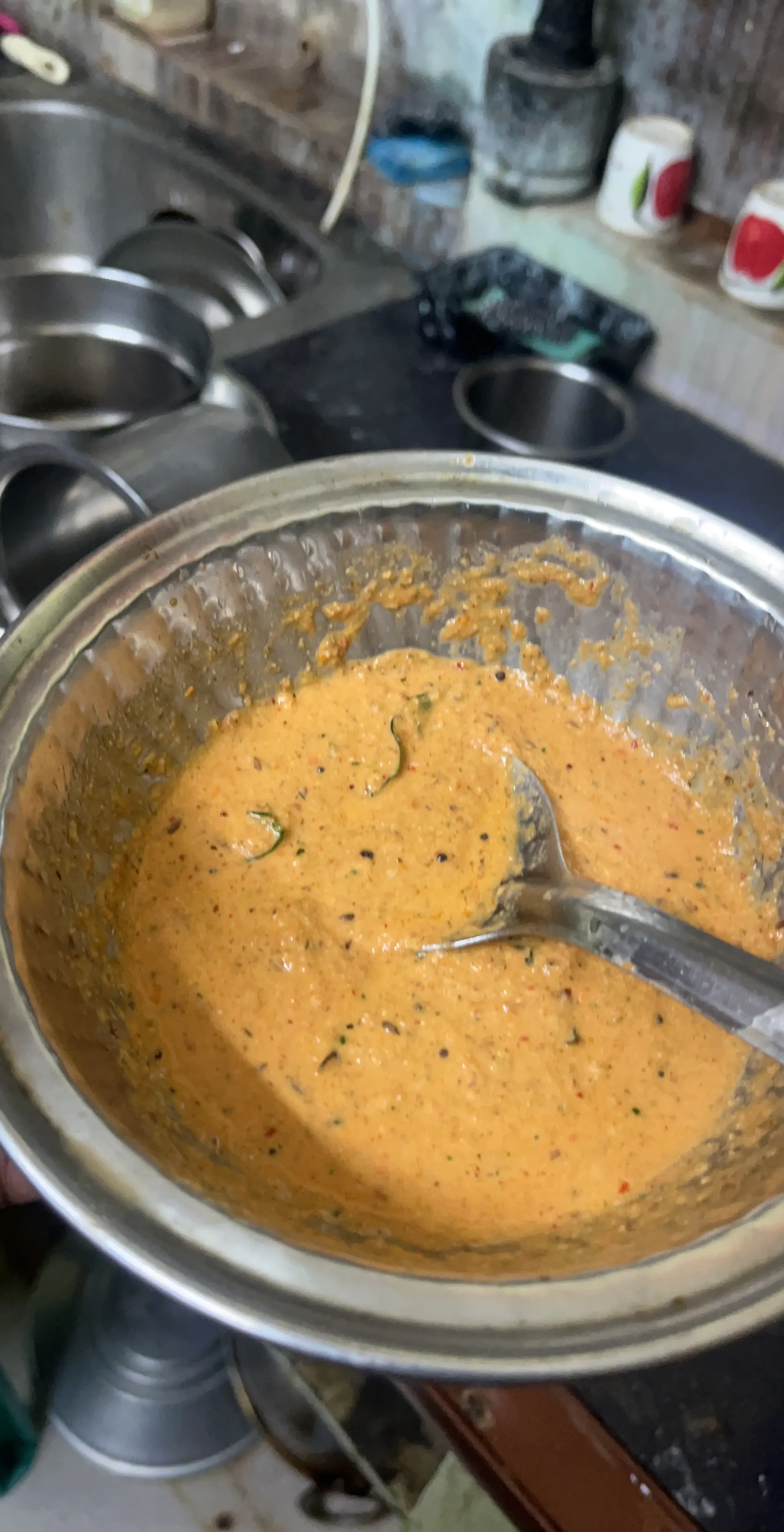 A cook's photo of Peanut Tomato Chutney