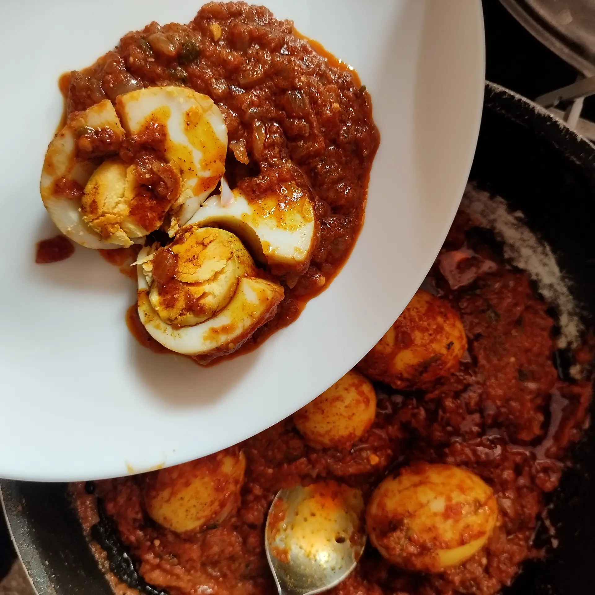 A cook's photo of முட்டை கறி