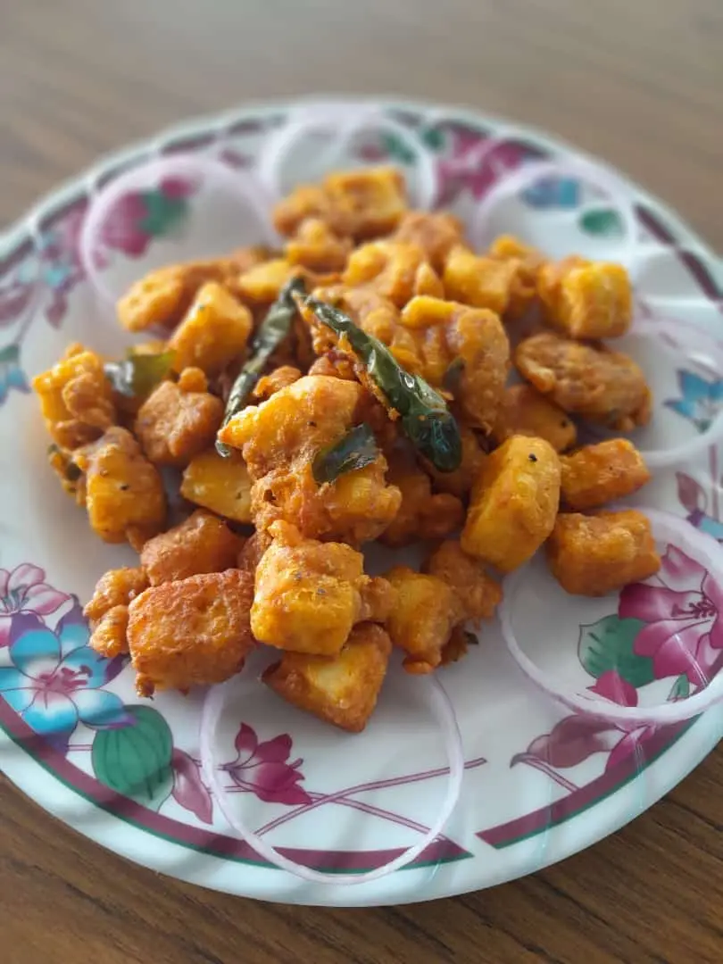 A cook's photo of Paneer 65
