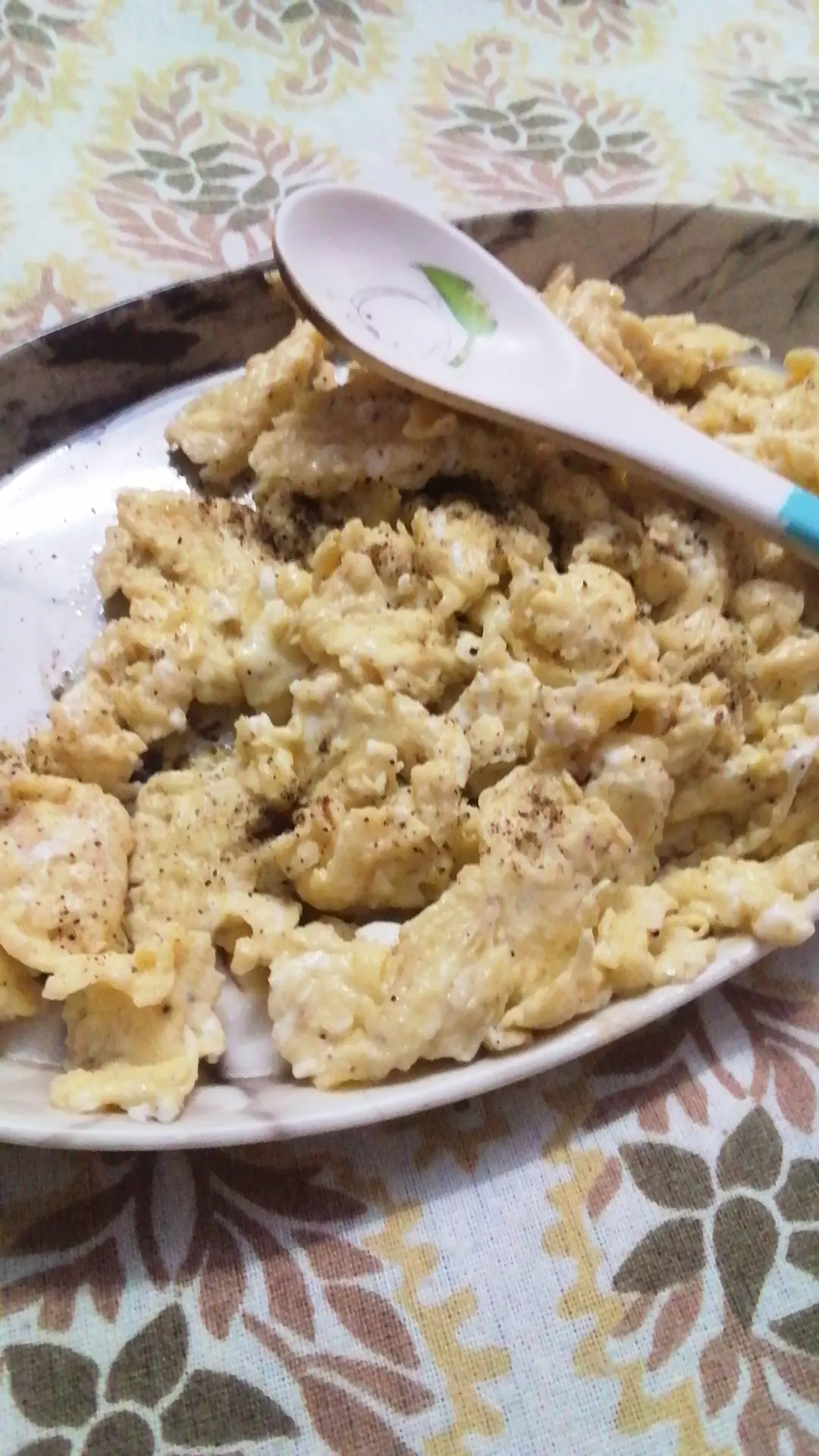 A cook's photo of Scrambled Eggs