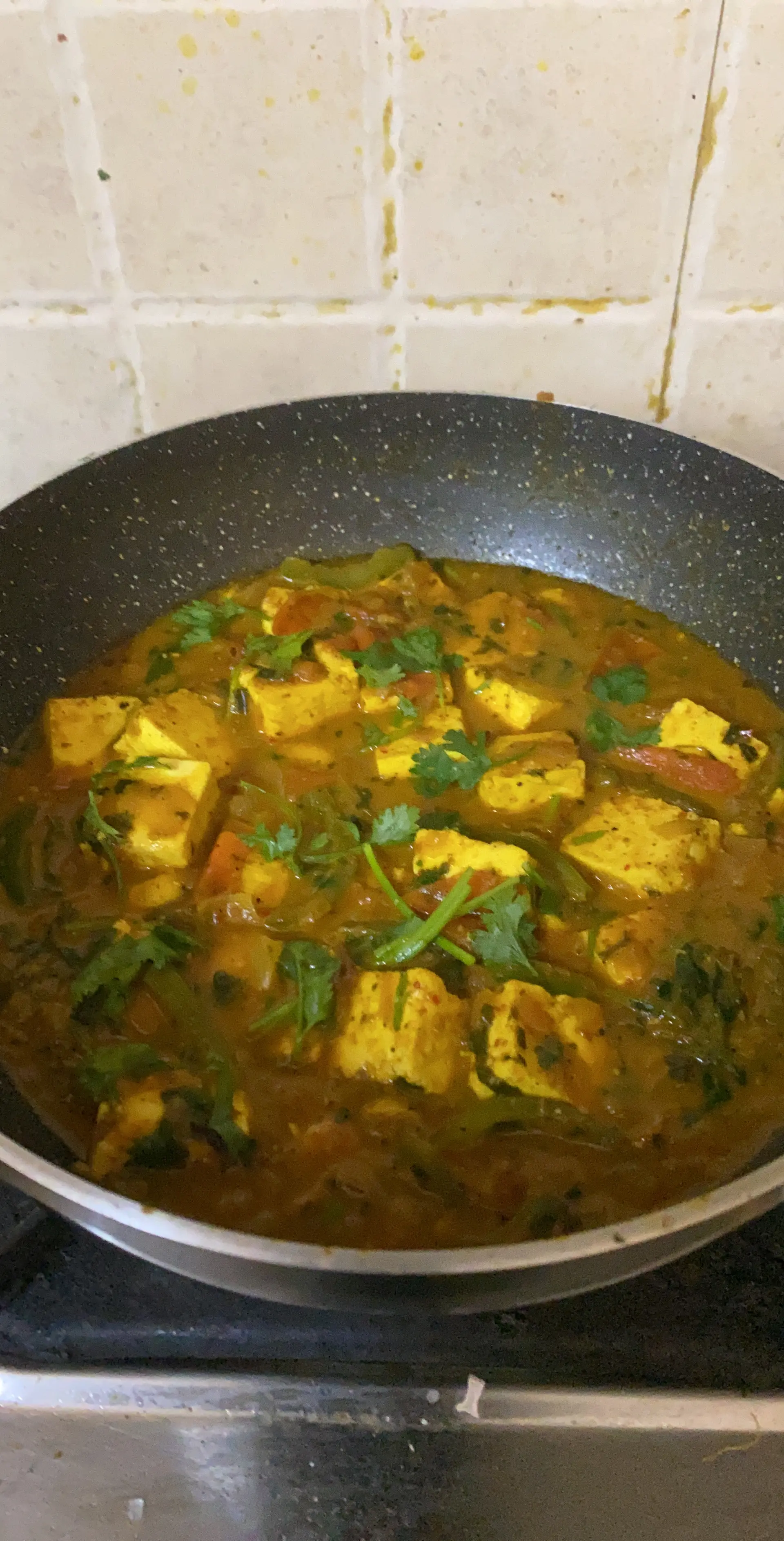 A cook's photo of Kadai Paneer