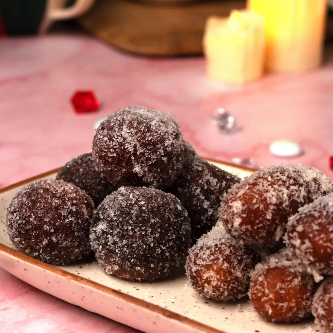 Dry Gulab jamun