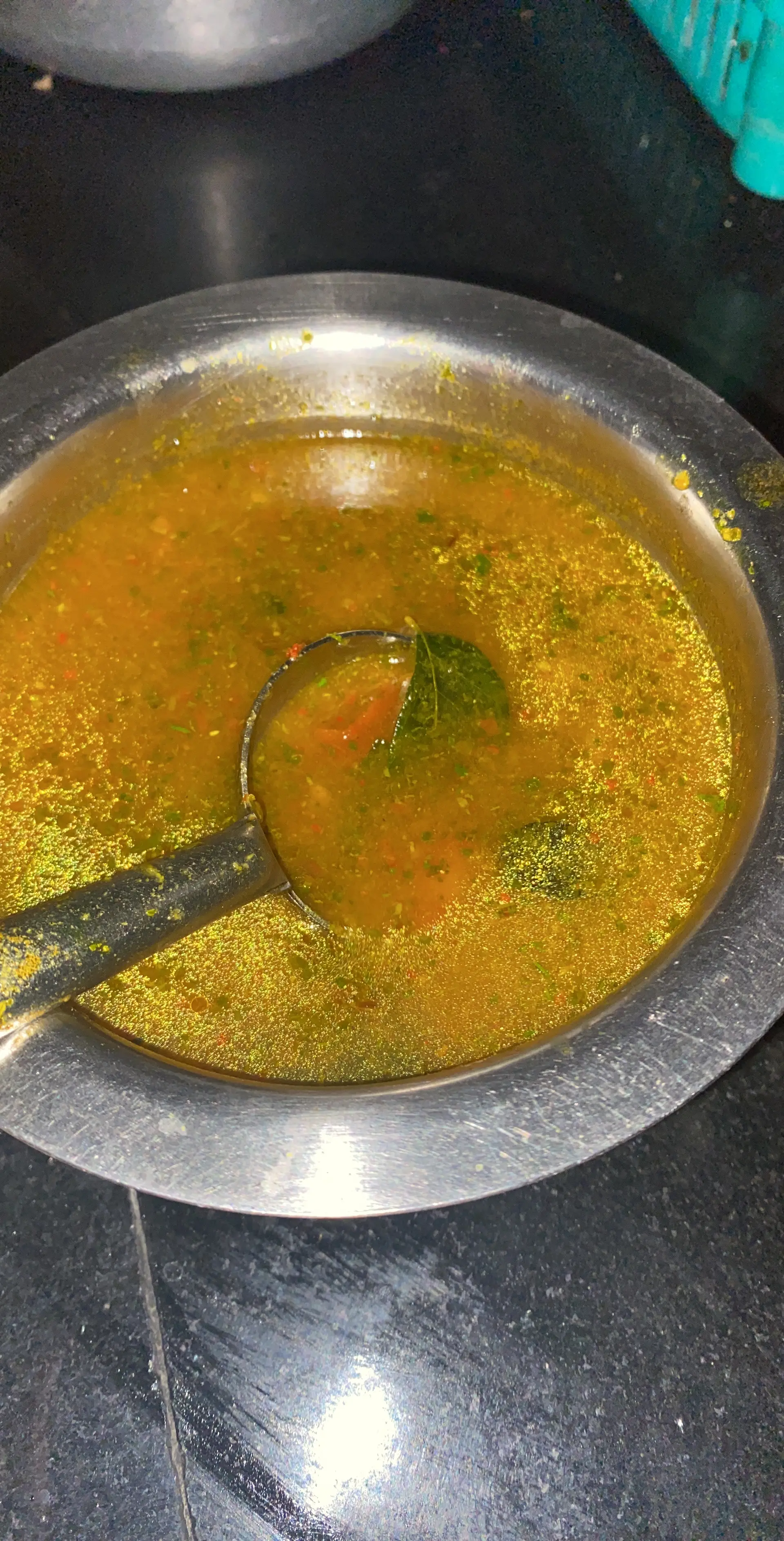 A cook's photo of Military Rasam