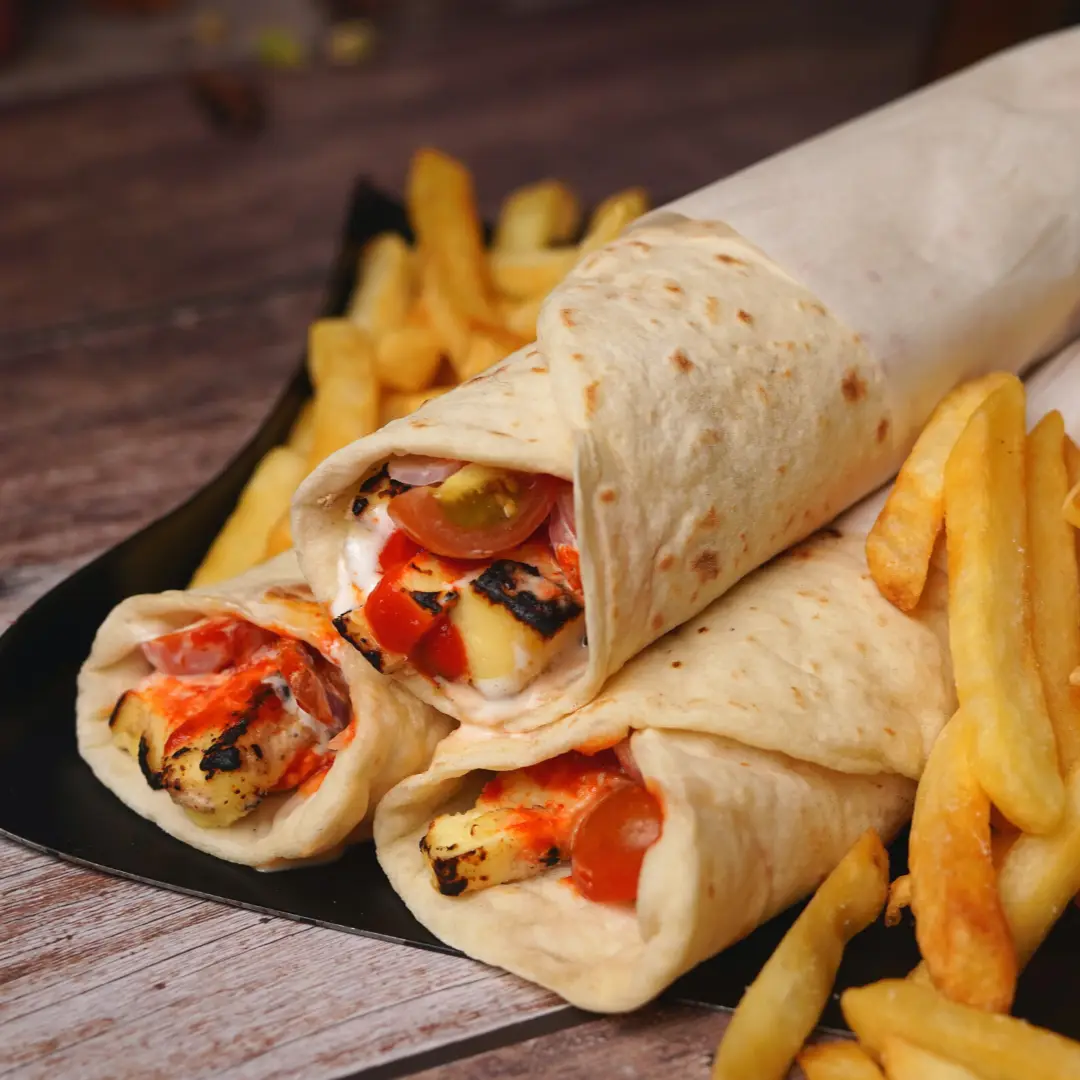 Paneer Shawarma