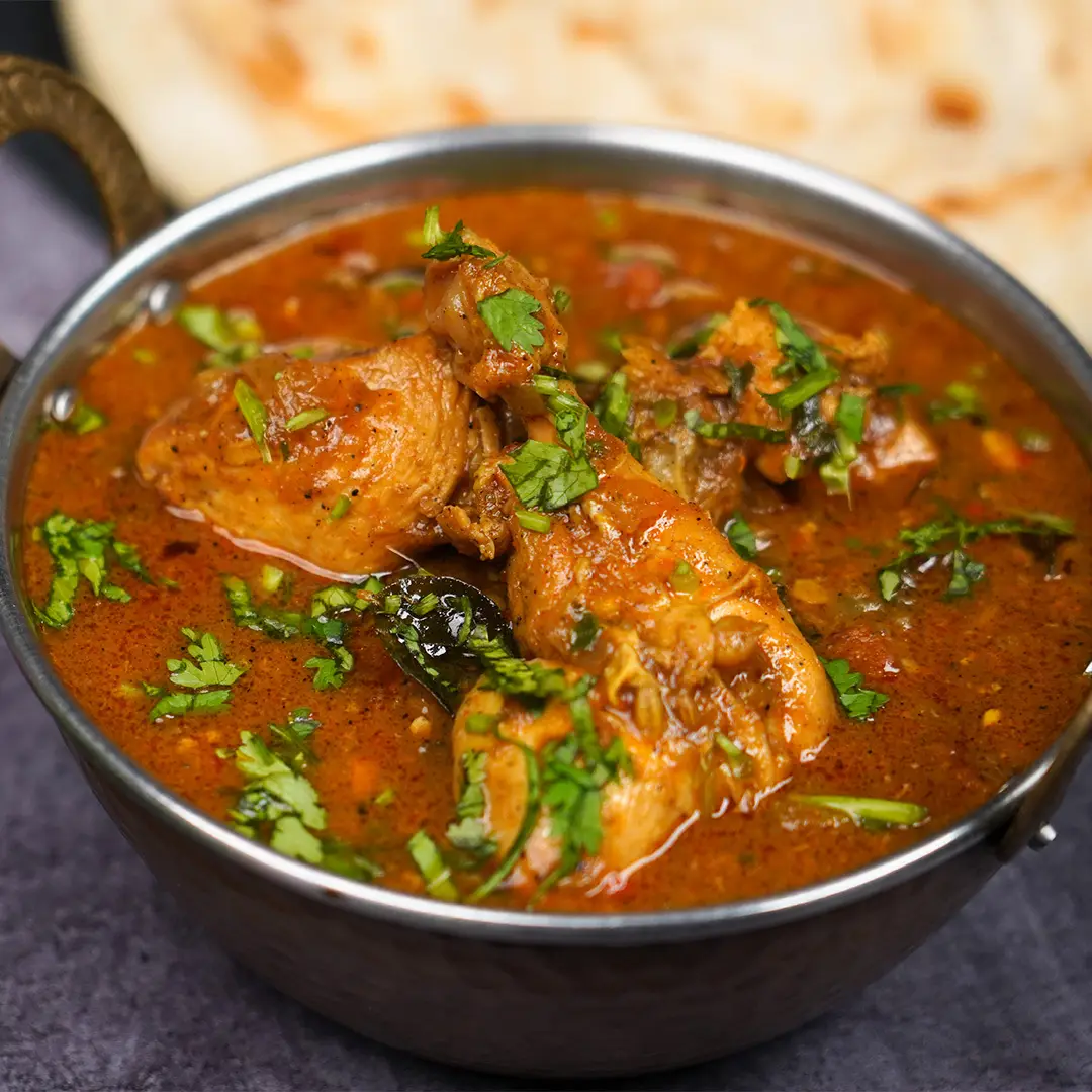 Cookd Chicken Chukka Kuzhambu