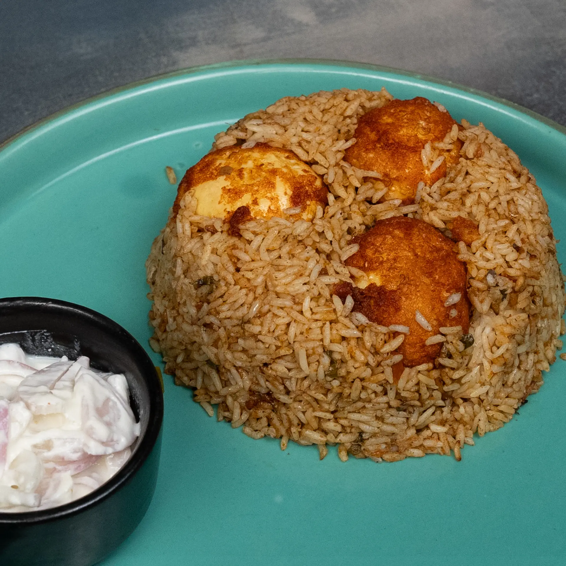 Cookd Ambur Egg 65 Biryani