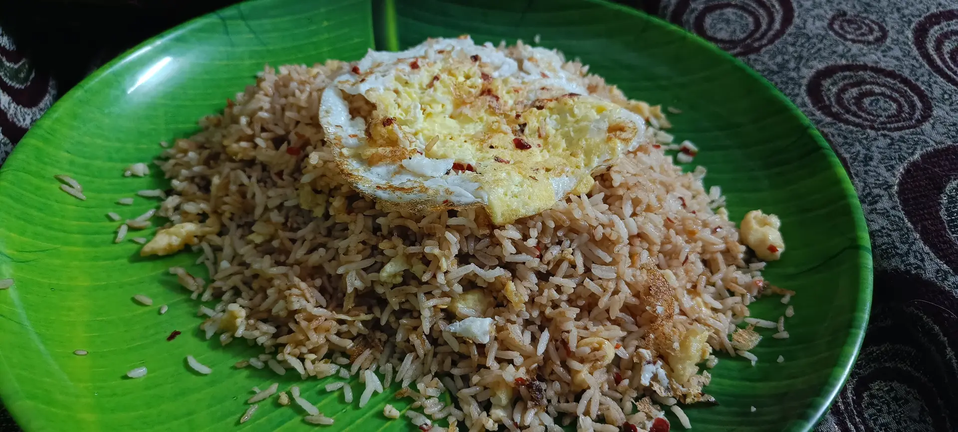 A cook's photo of Chilli Oil Egg Rice