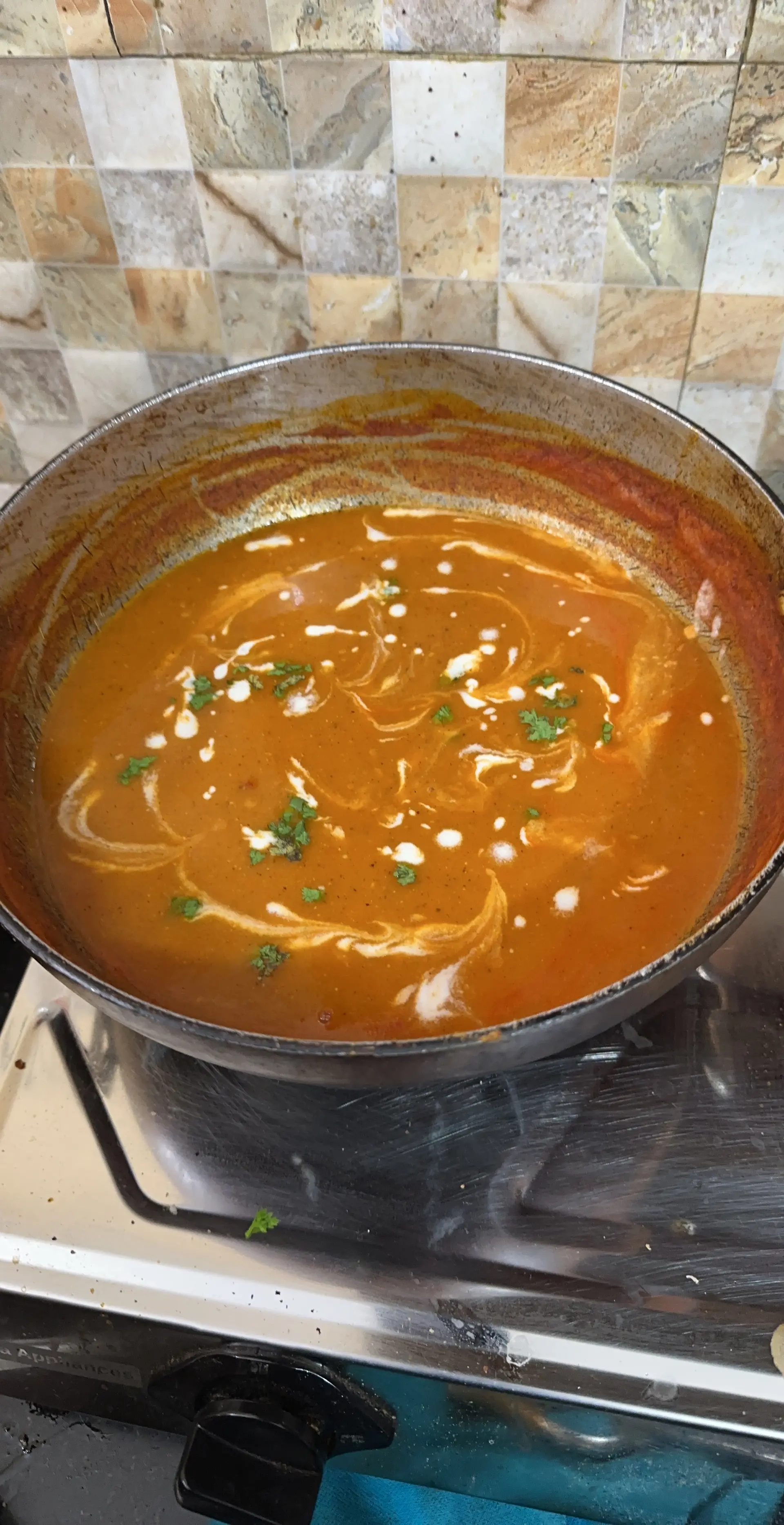 A cook's photo of Tomato Soup