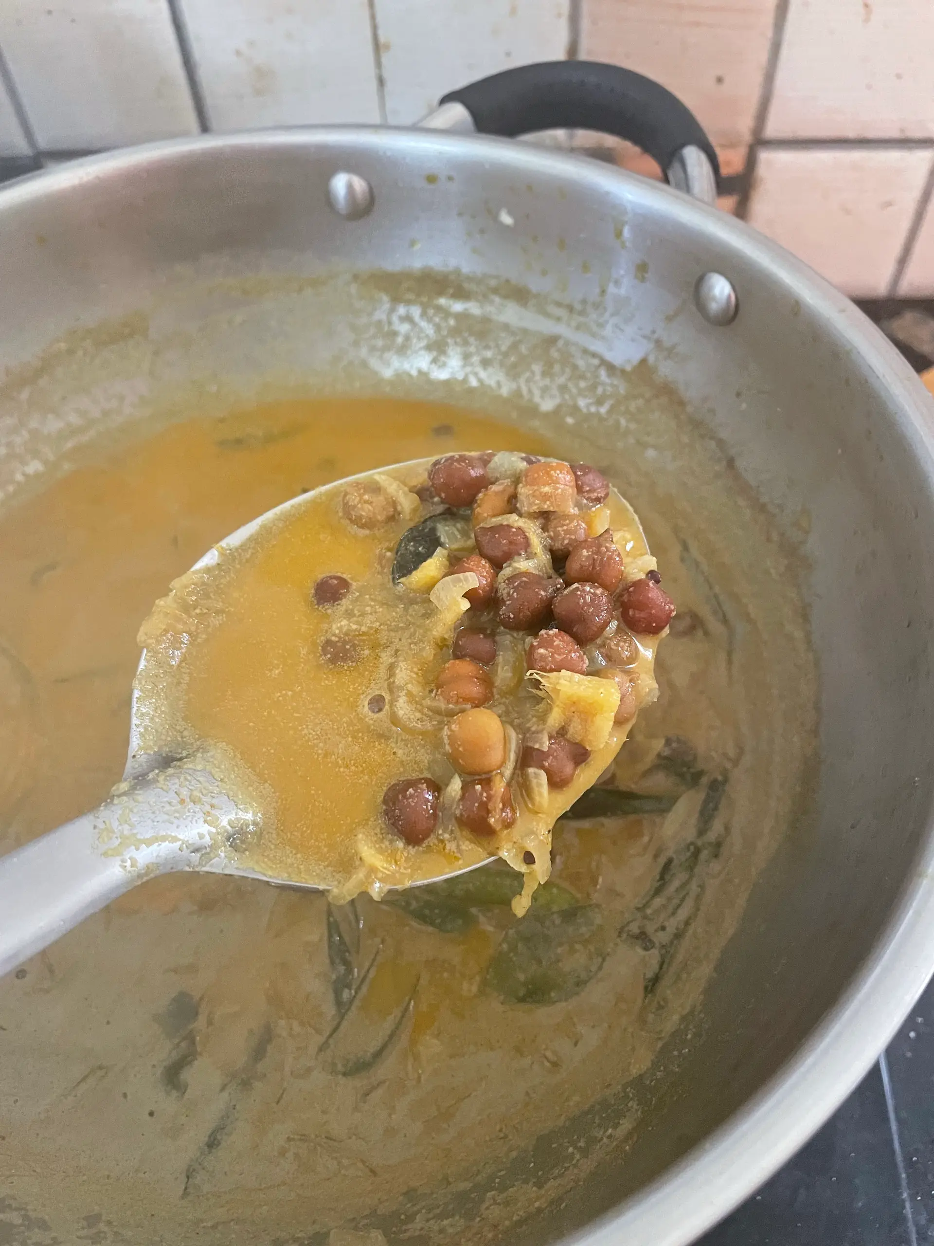 A cook's photo of Kadala Curry