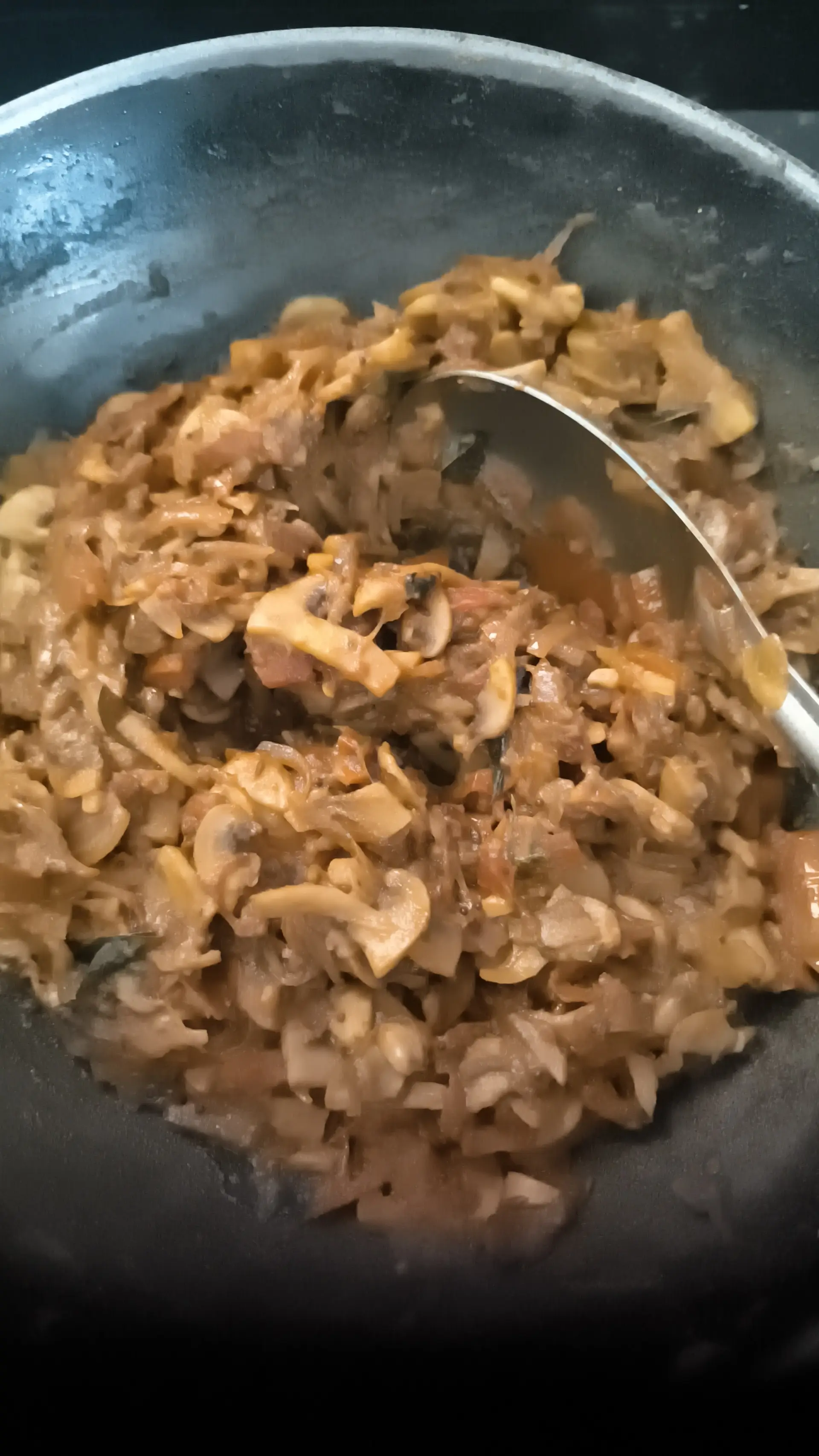 A cook's photo of Mushroom Thokku