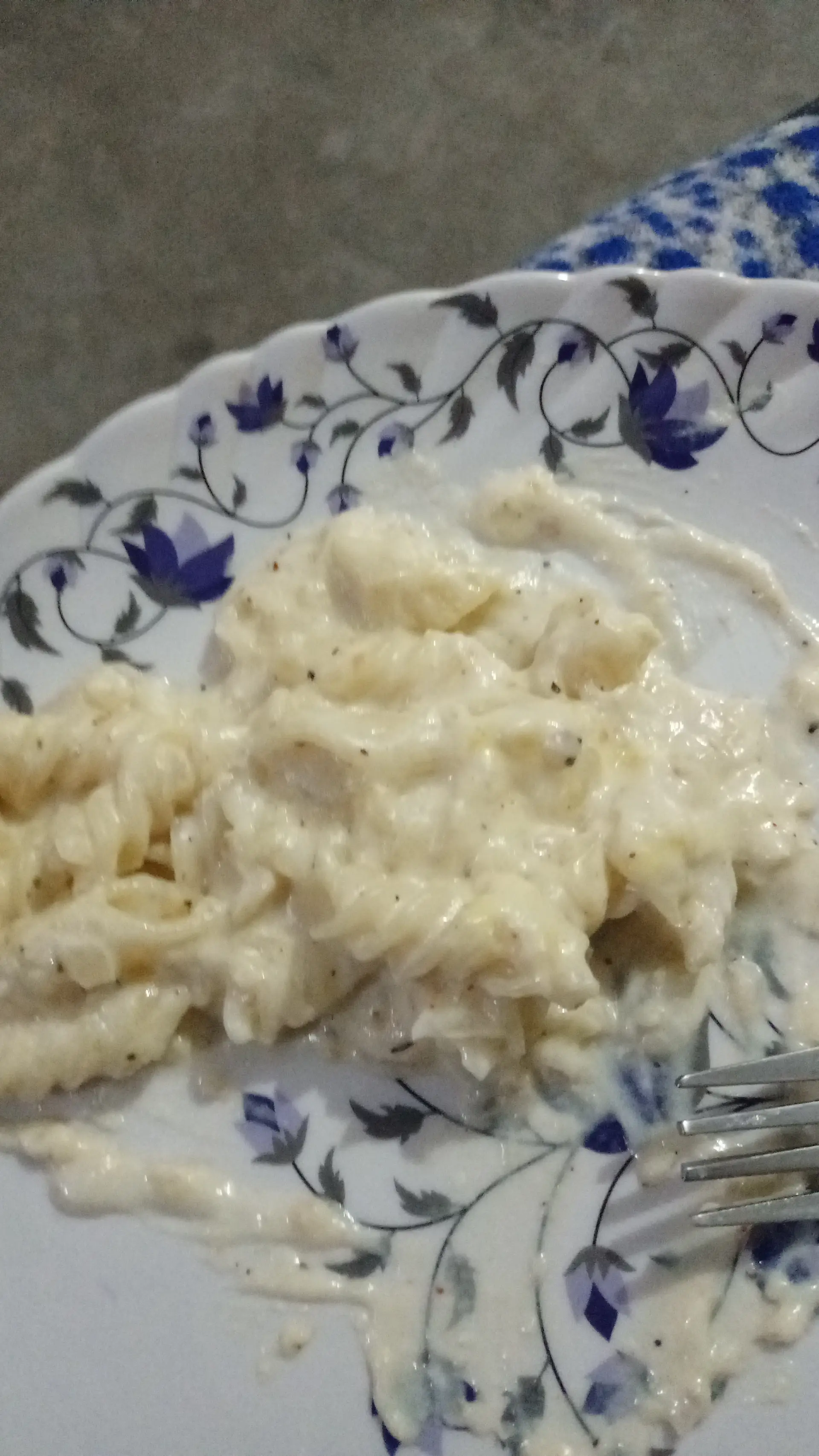 A cook's photo of No-Cheese White Pasta