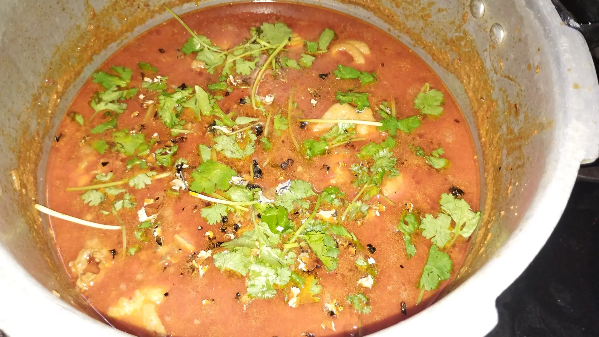 A cook's photo of Chicken Masala