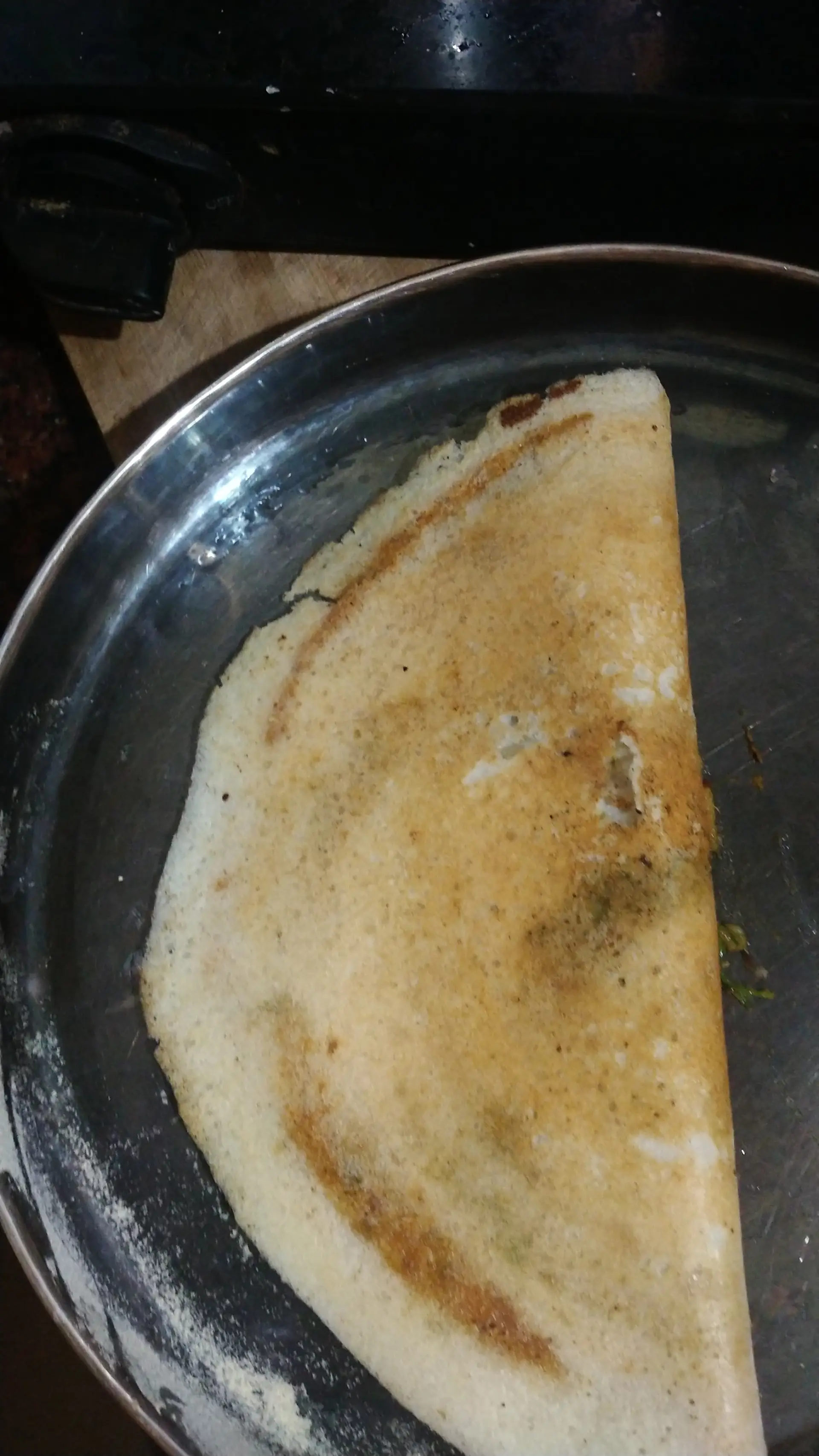 A cook's photo of Kadapa Karam Dosa