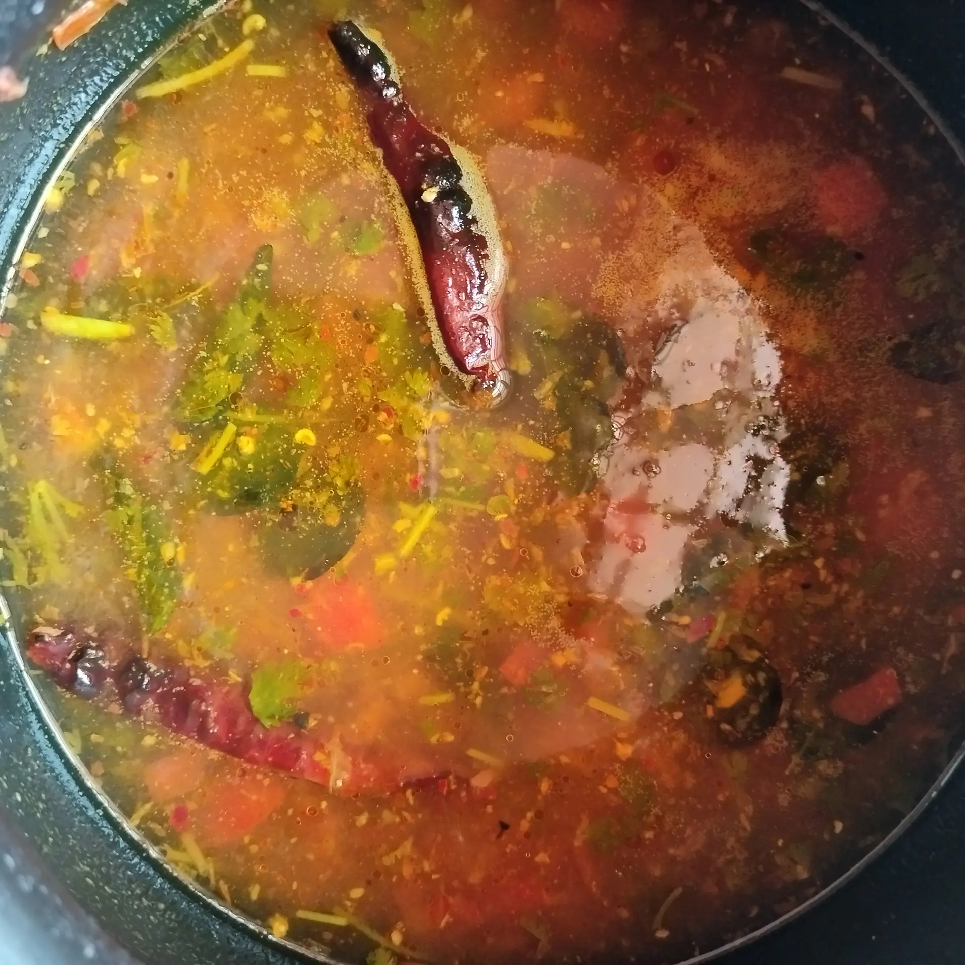 A cook's photo of Garlic Rasam
