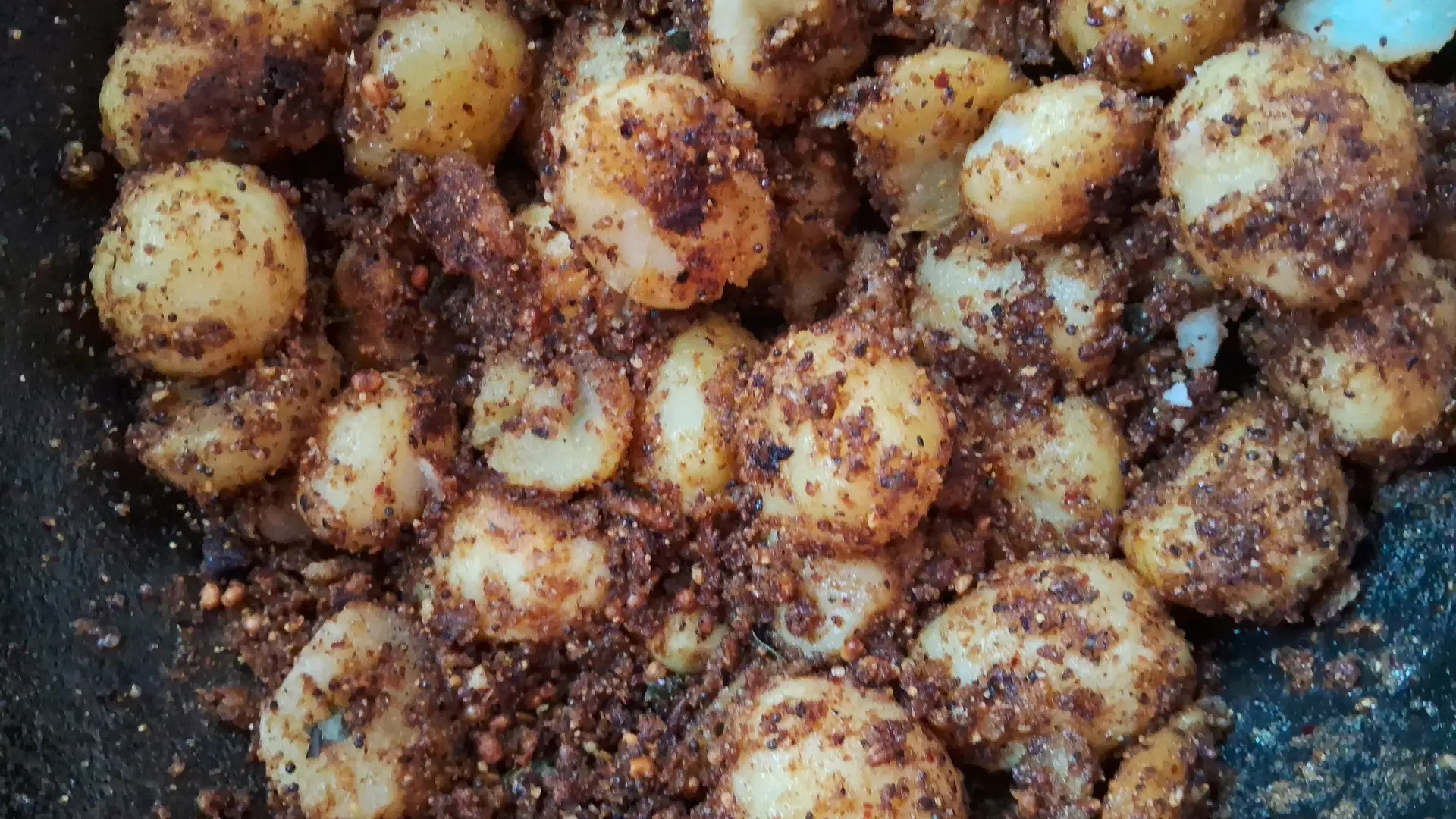 A cook's photo of Baby Potato Fry