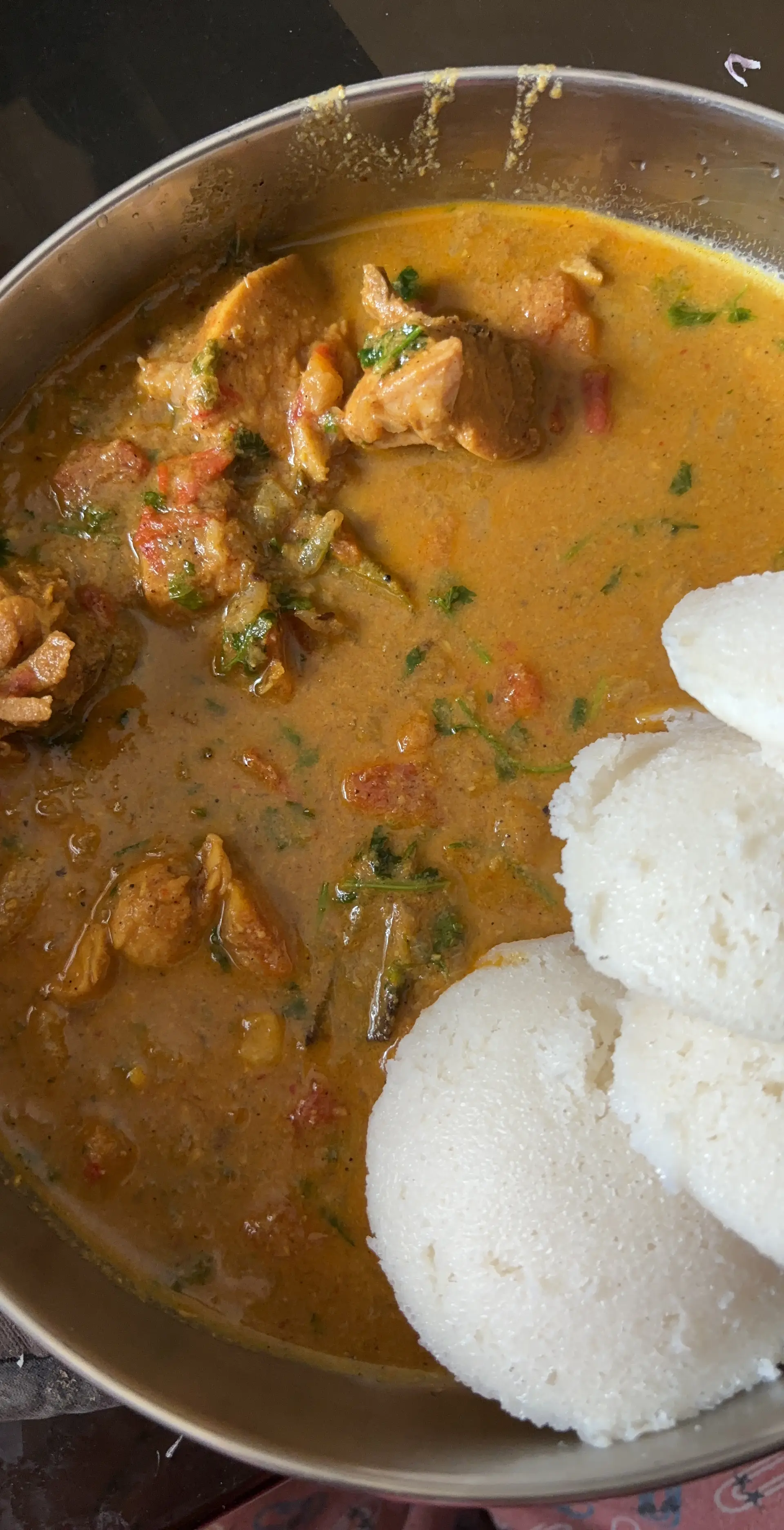 A cook's photo of Chicken Salna
